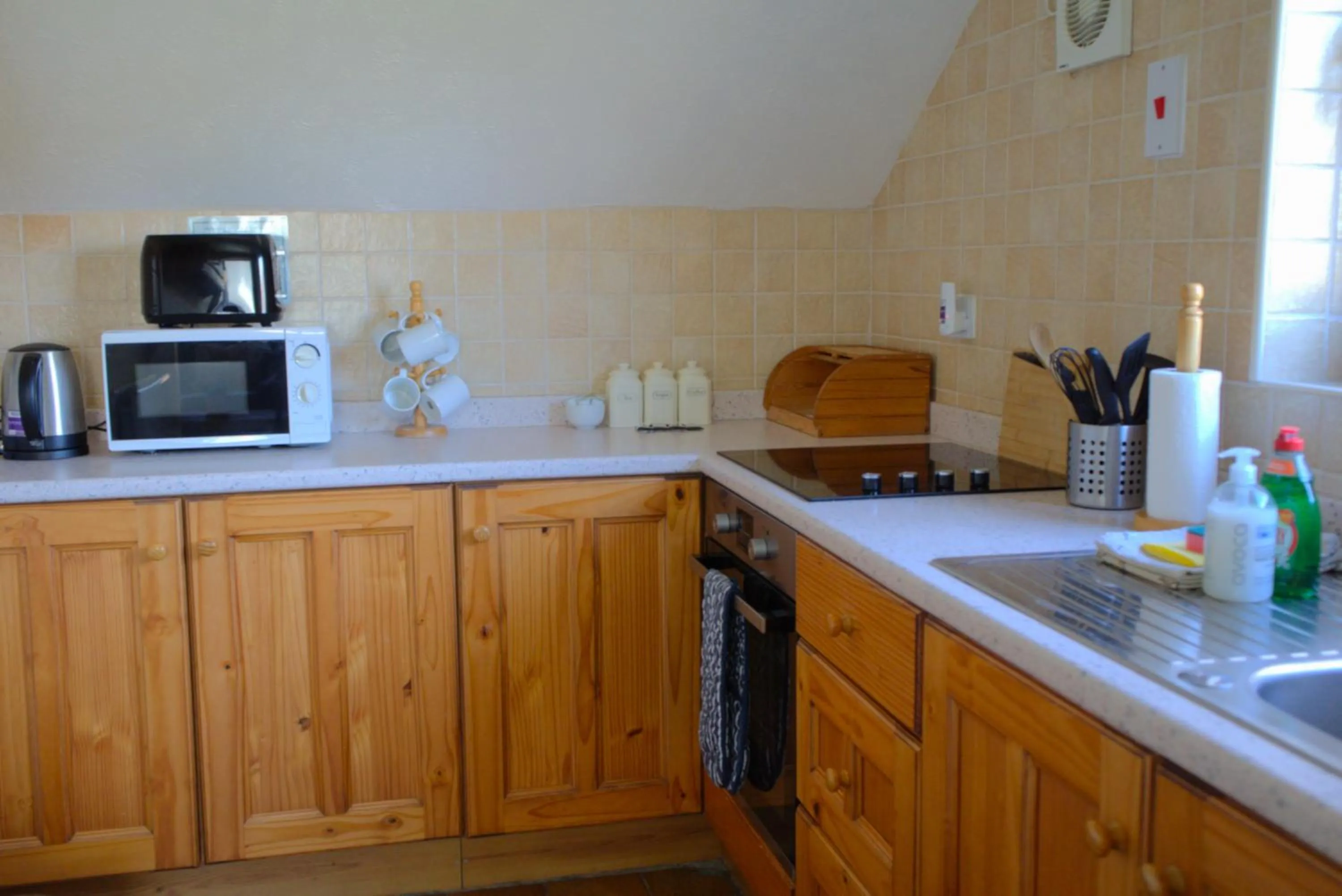 Kitchen or kitchenette in Glyndley Manor Cottages