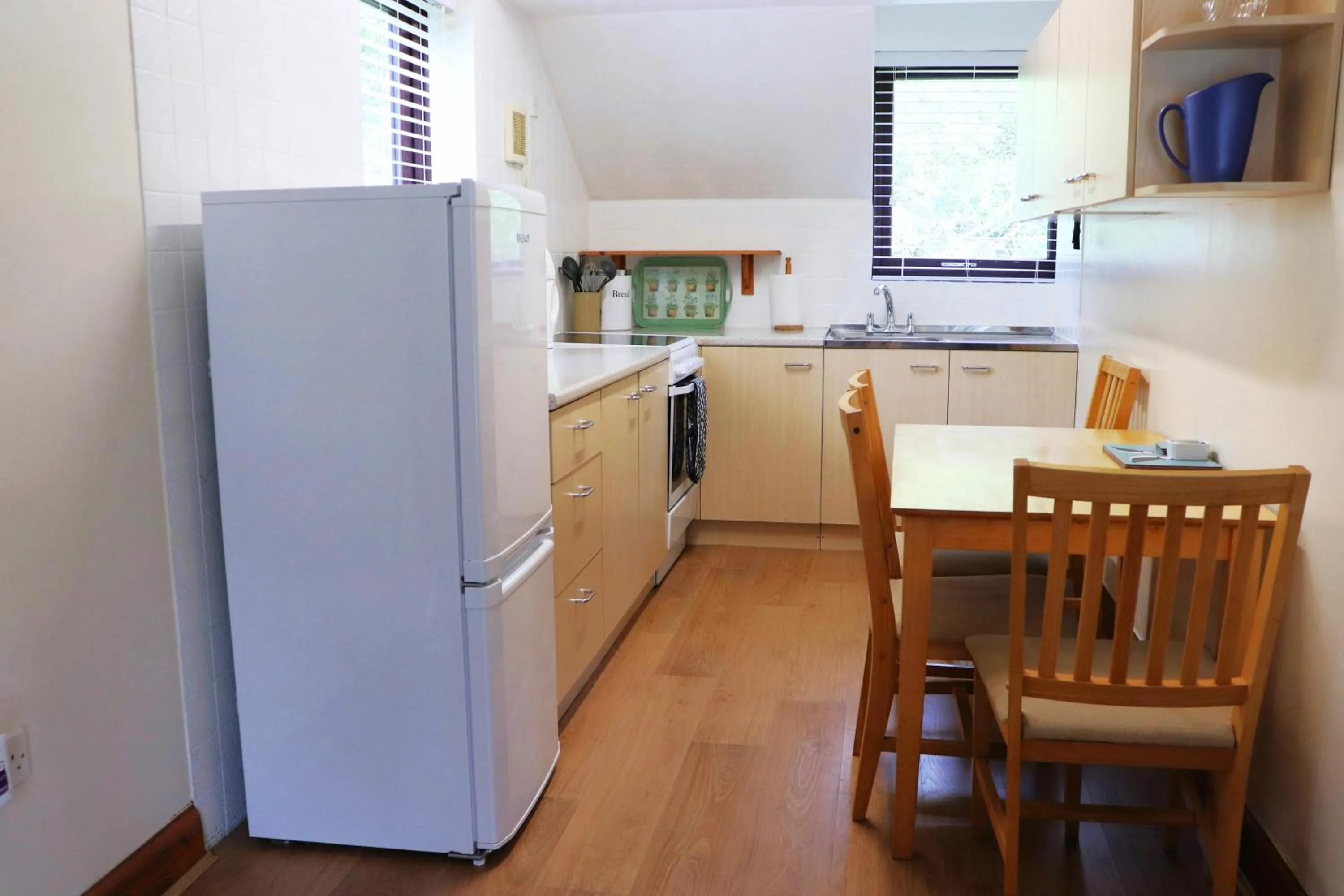 Kitchen or kitchenette in Glyndley Manor Cottages