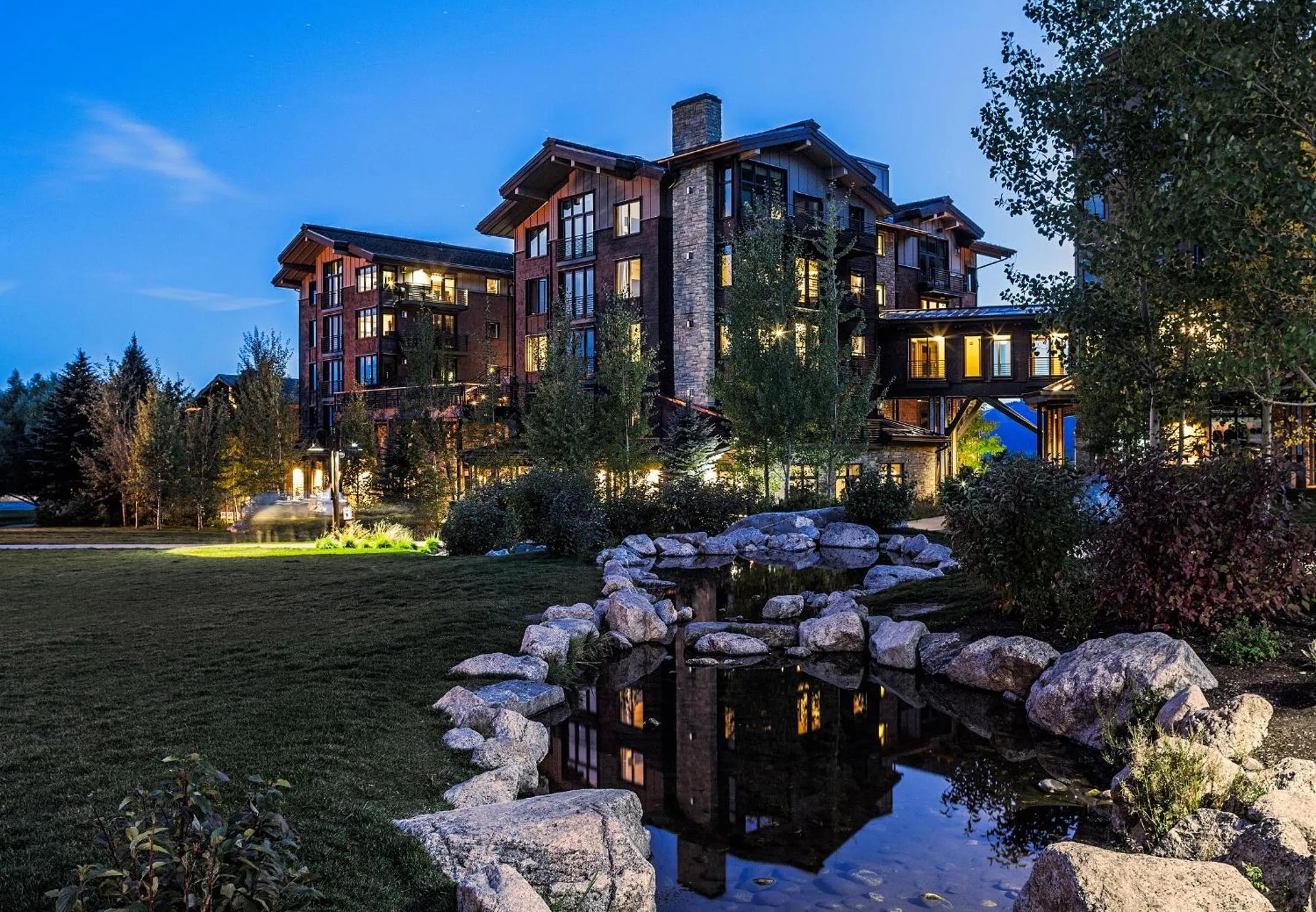 Property building in Hotel Terra Jackson Hole, a Noble House Resort