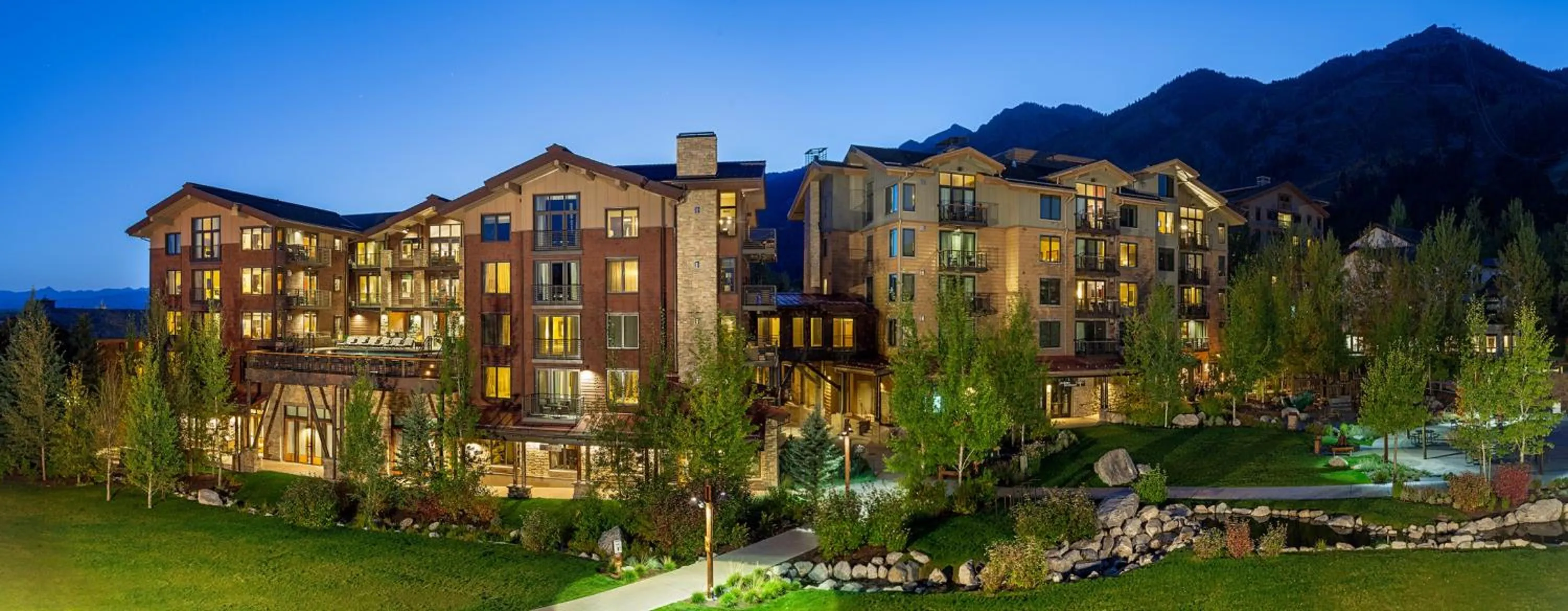 Property building in Hotel Terra Jackson Hole, a Noble House Resort