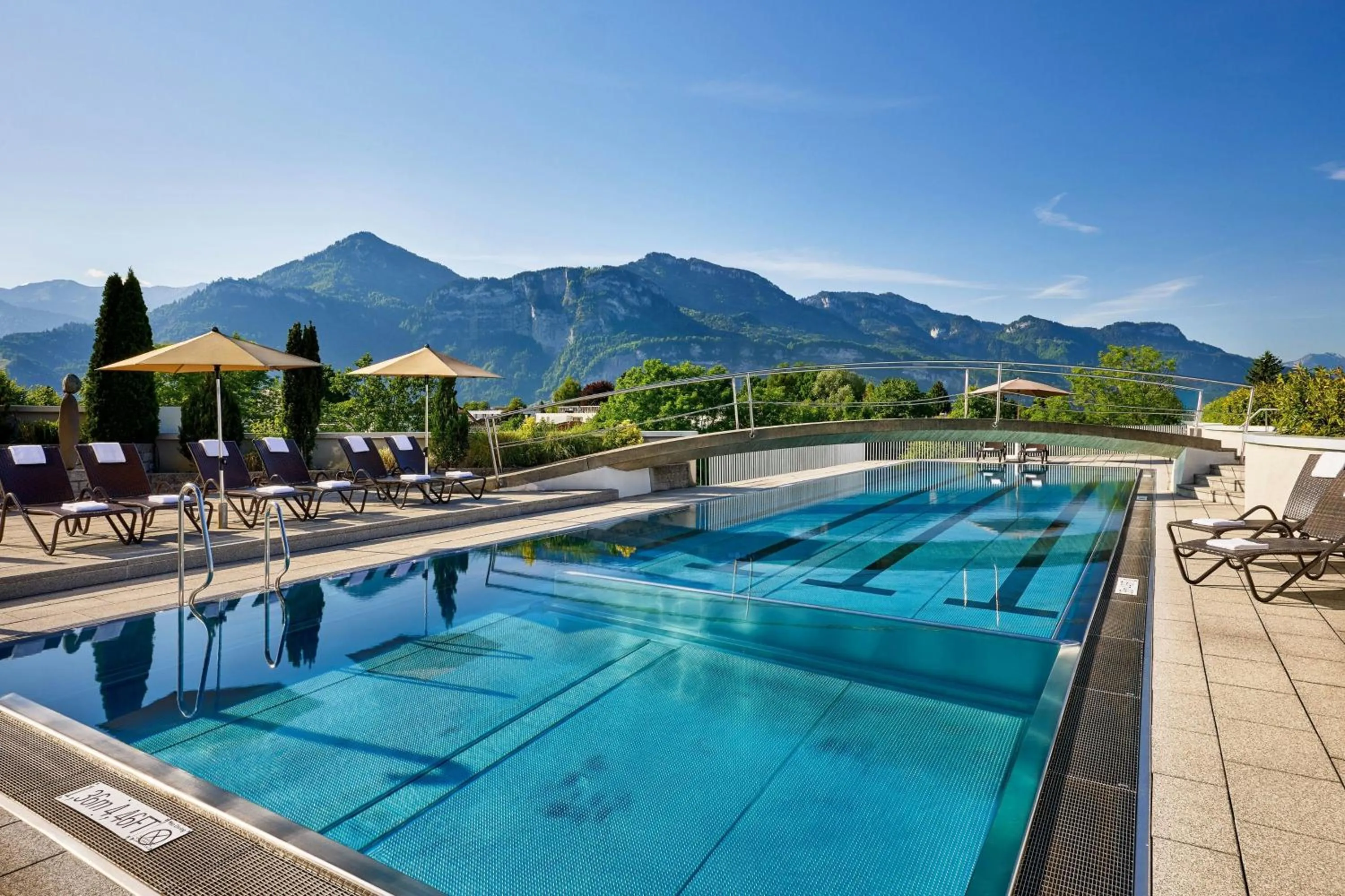 Swimming pool in Four Points by Sheraton Panoramahaus Dornbirn