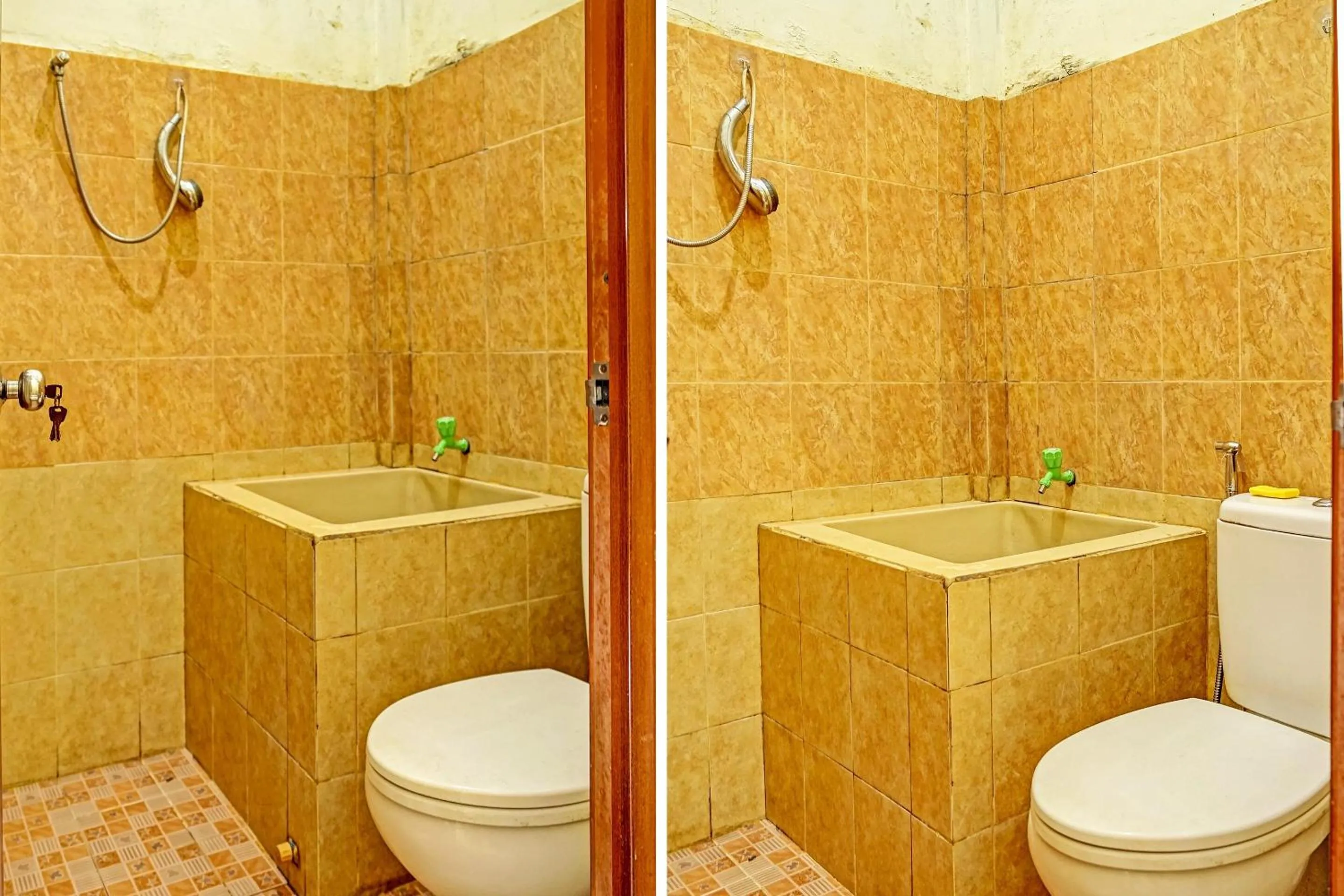 Bathroom in OYO 90508 Wisma Kenanga