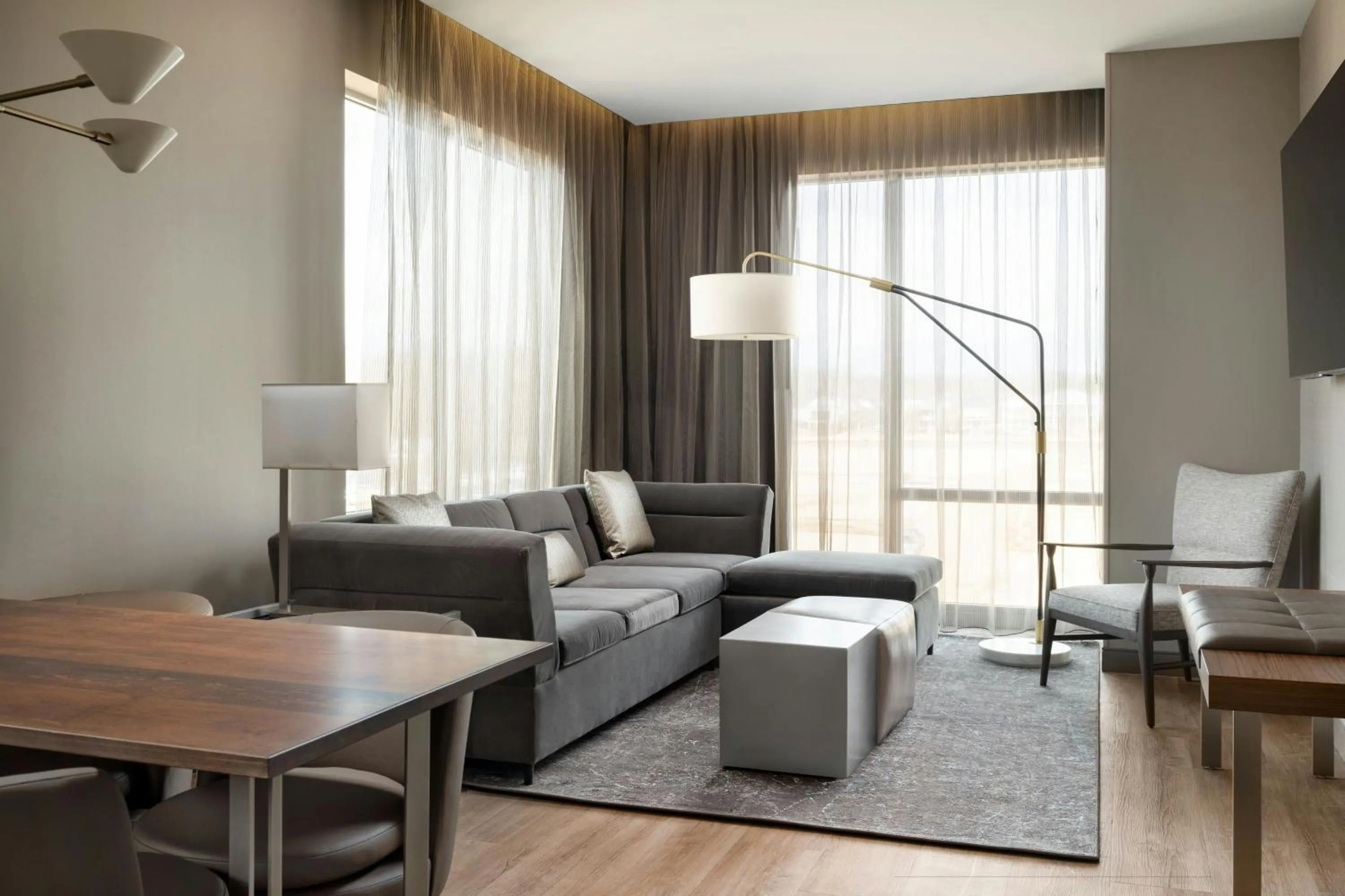 Living room in AC Hotel by Marriott Jackson Ridgeland