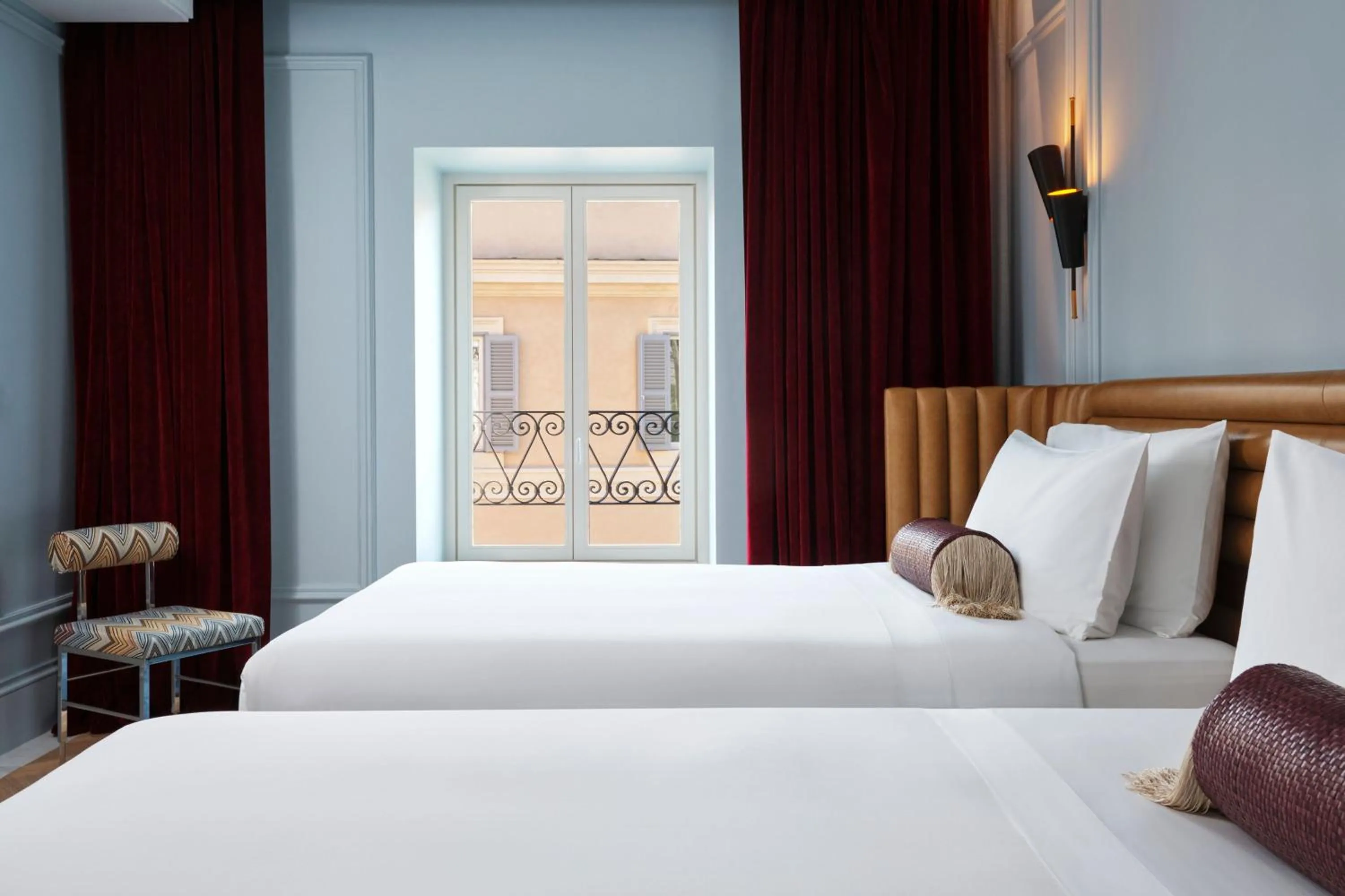 Photo of the whole room, Bed in W Rome