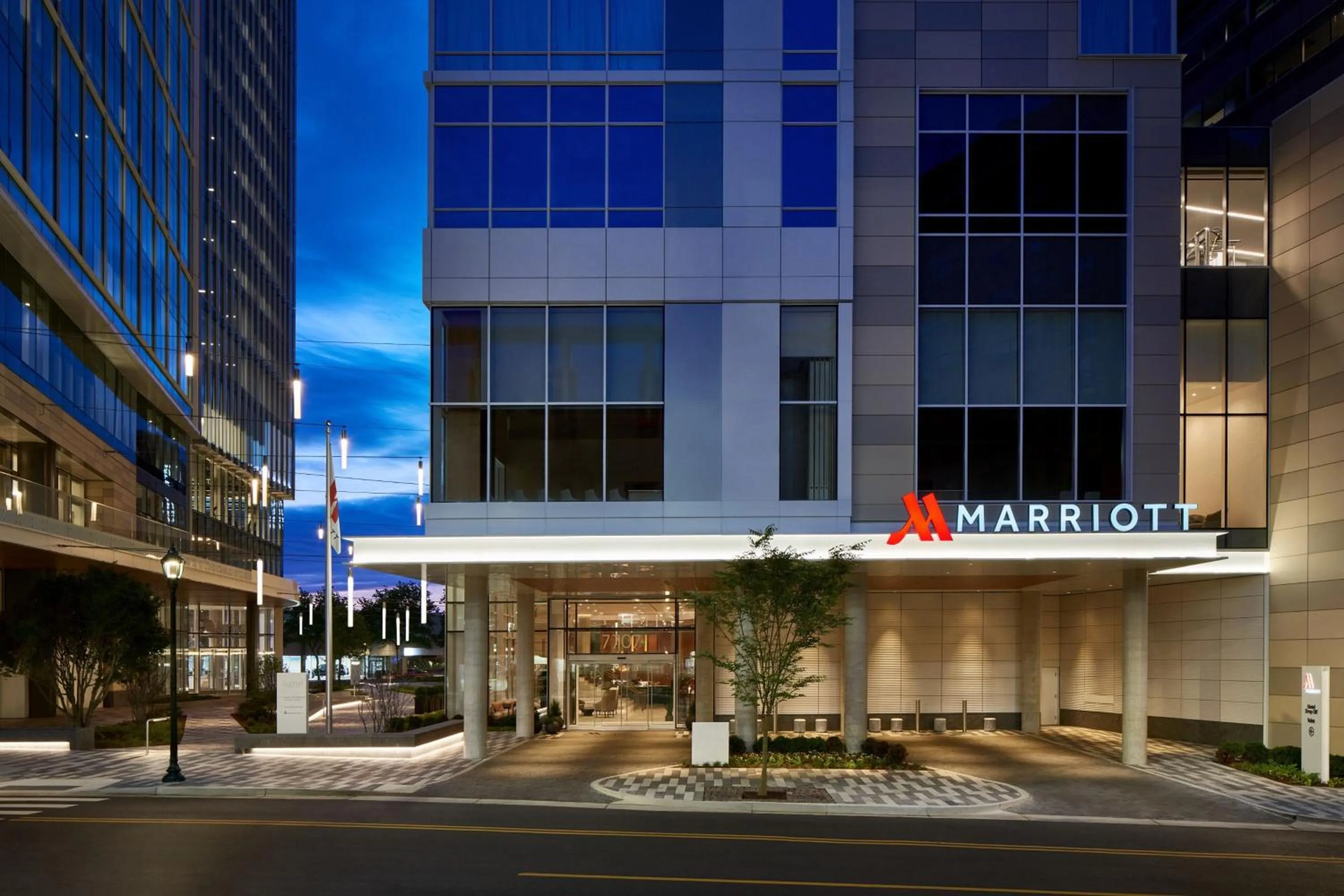 Property building in Marriott Bethesda Downtown at Marriott HQ