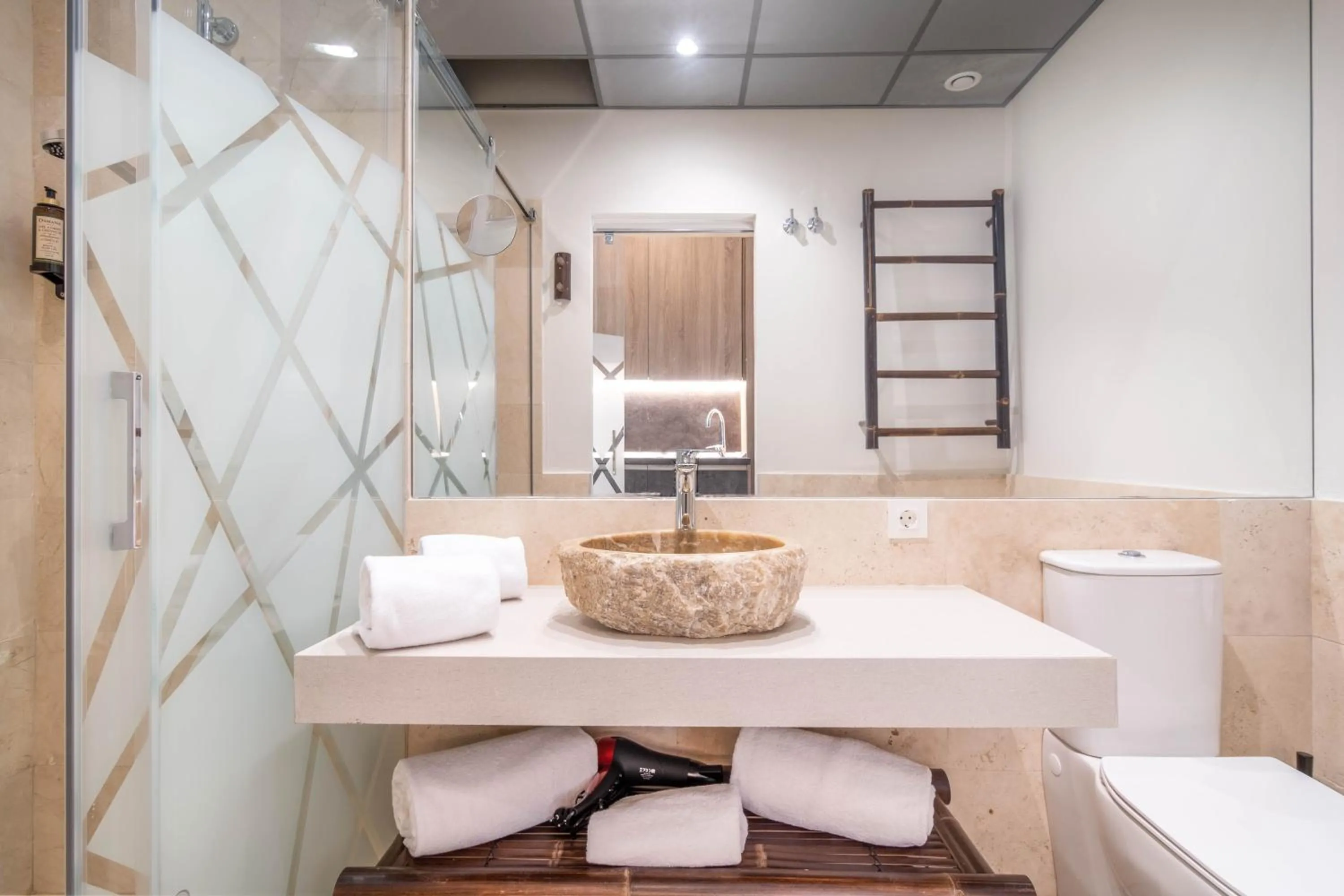 Bathroom in Tarifa Suites by QHotels