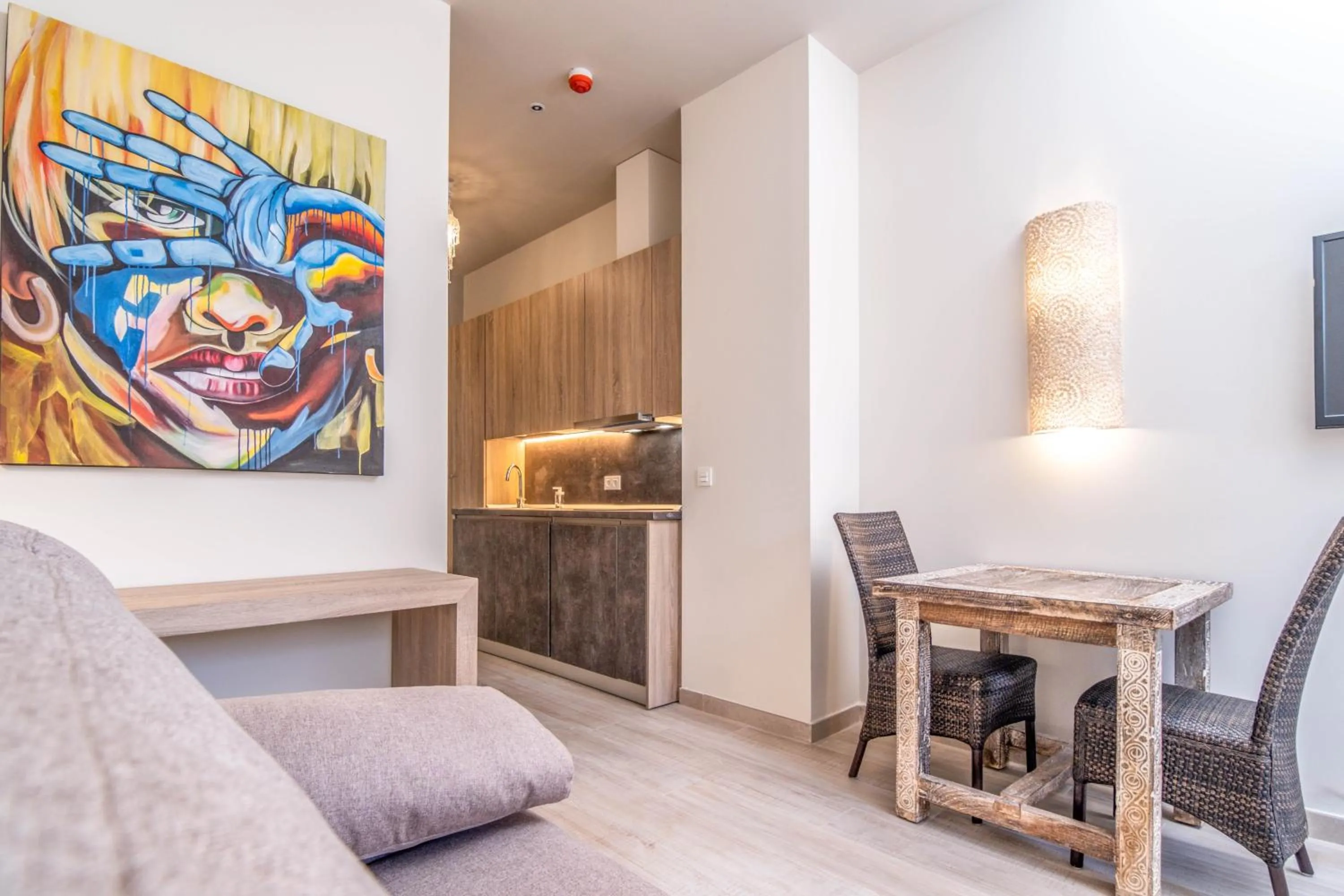 Living room in Tarifa Suites by QHotels