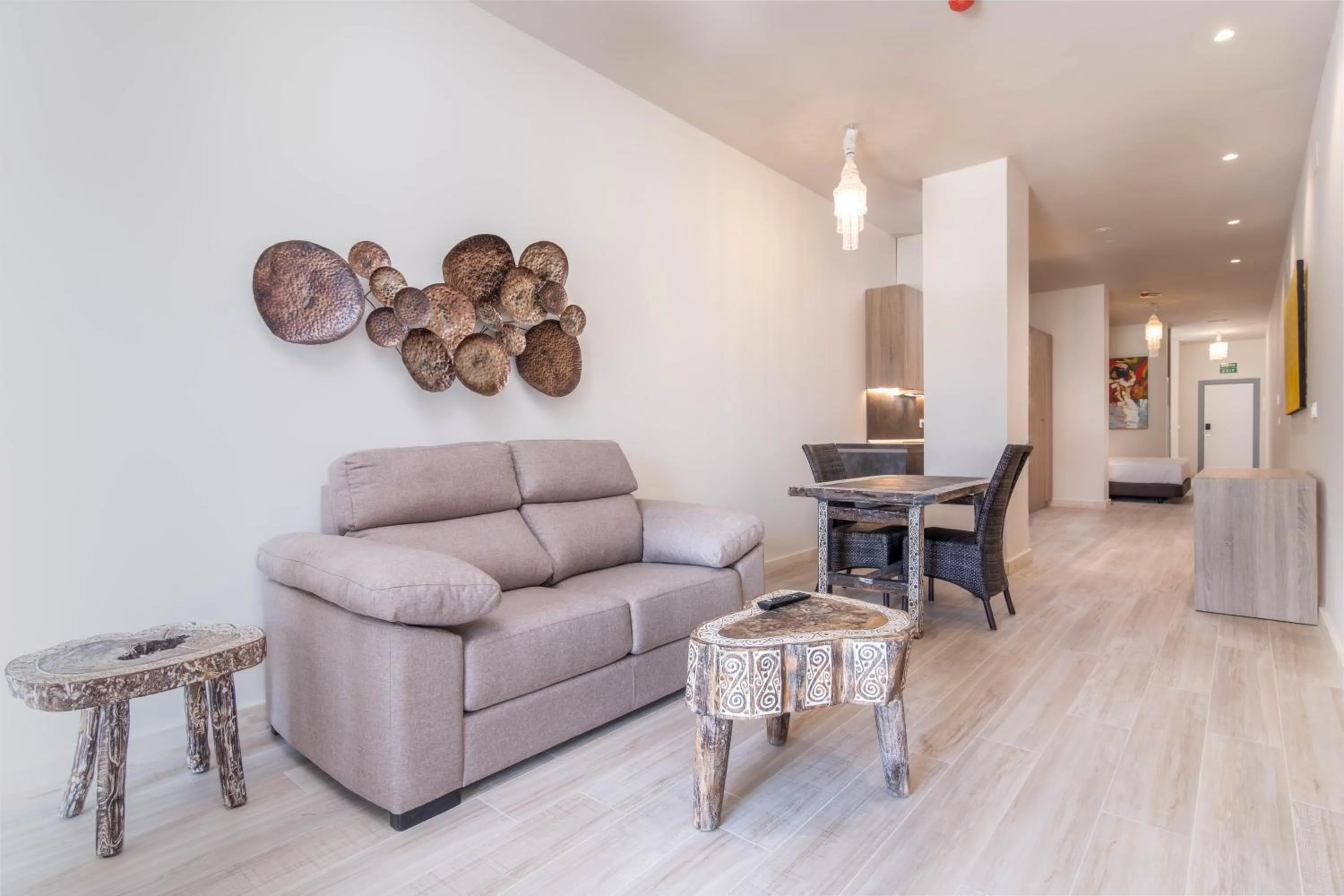Living room in Tarifa Suites by QHotels