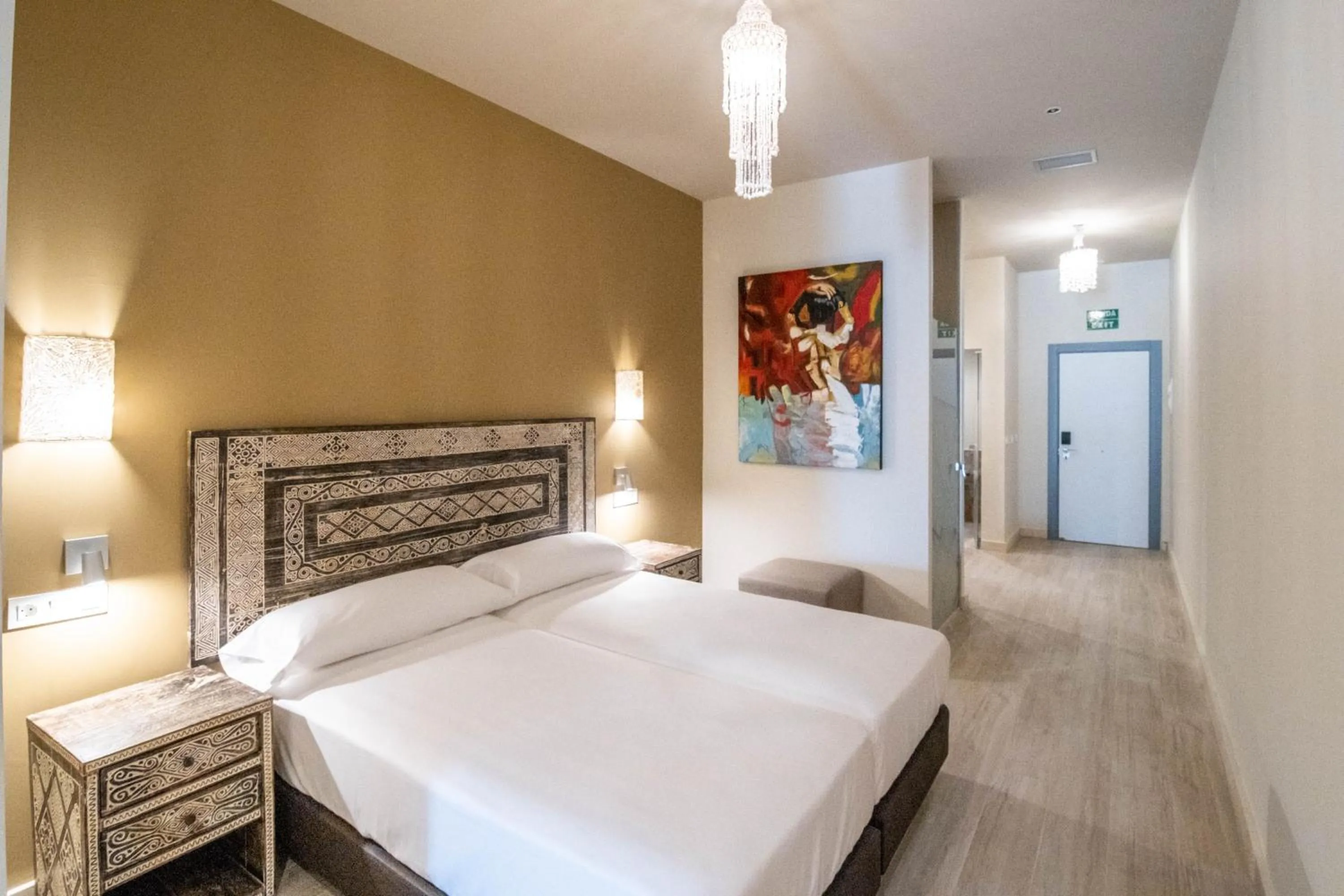 Bedroom, Bed in Tarifa Suites by QHotels