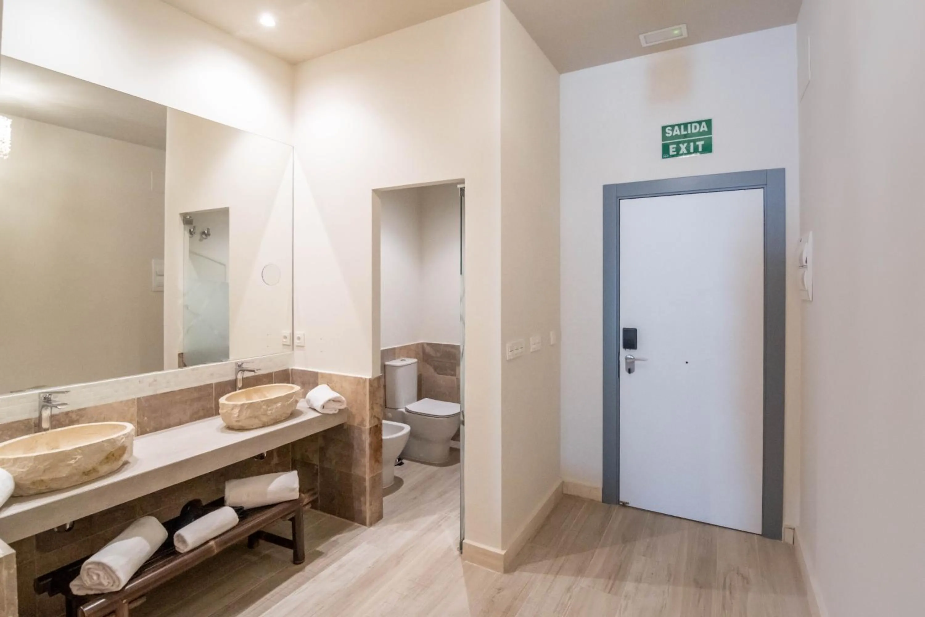 Bathroom in Tarifa Suites by QHotels