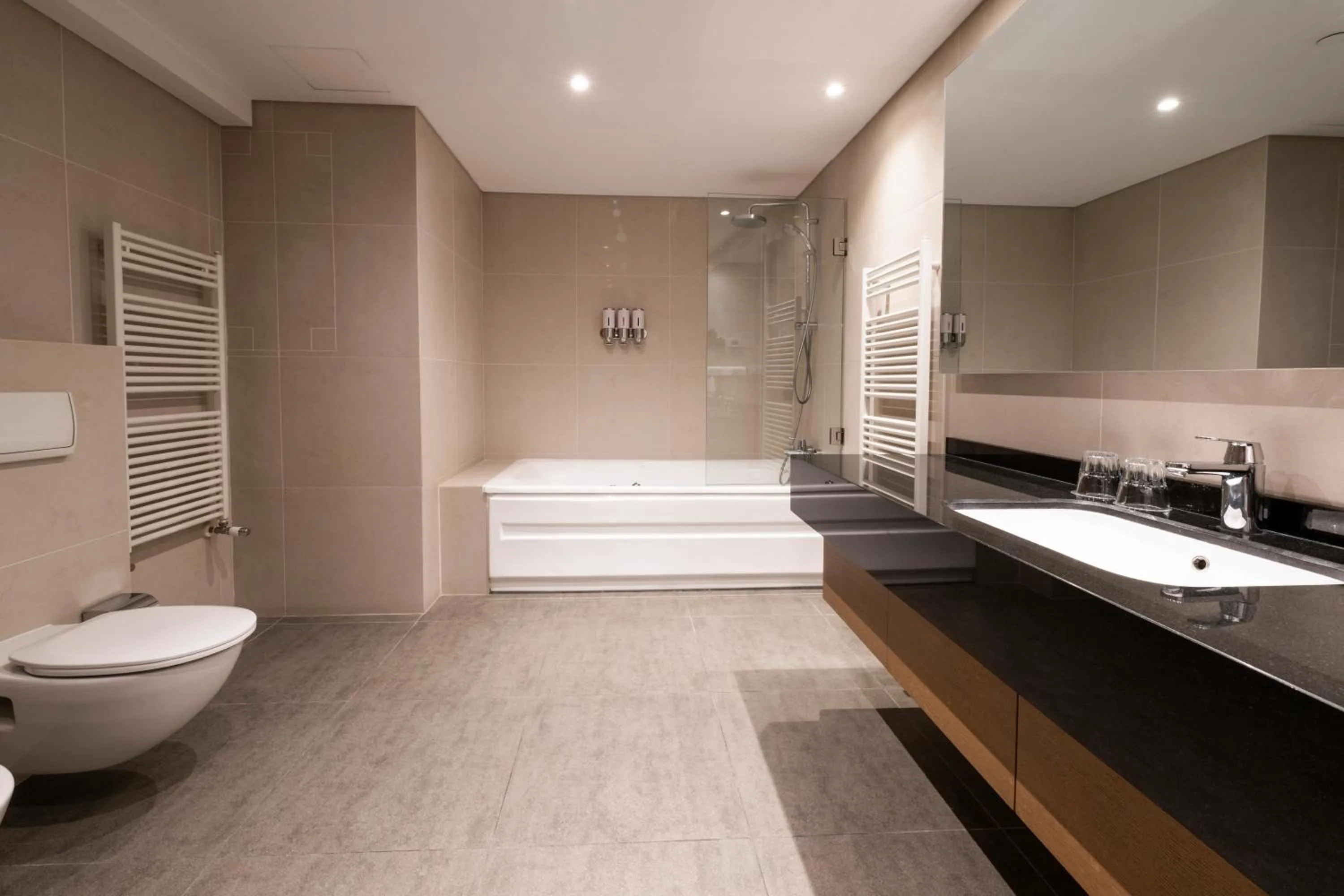 Bathroom in InterContinental Mzaar Lebanon Mountain Resort & Spa by IHG