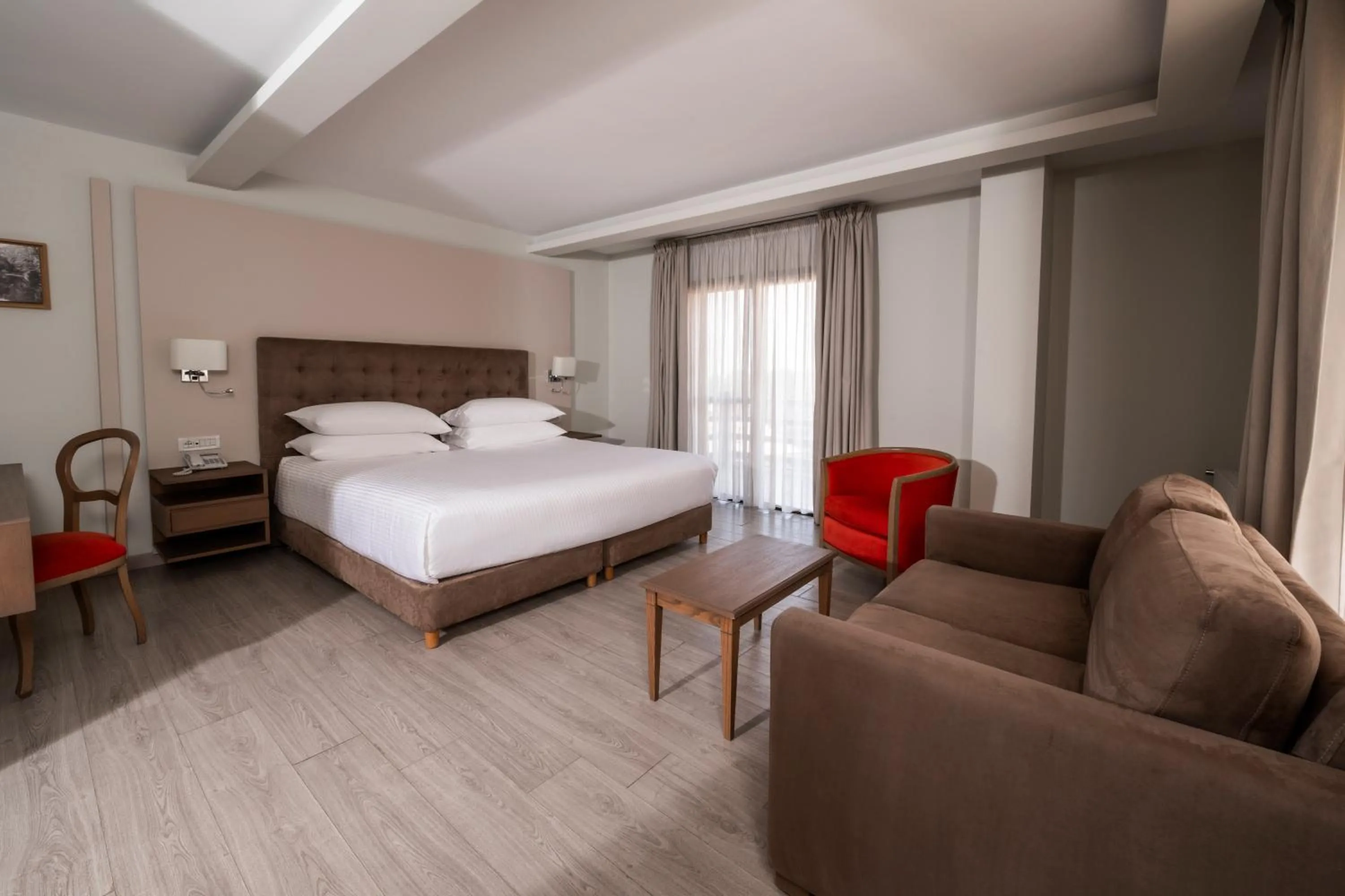 Bed in InterContinental Mzaar Lebanon Mountain Resort & Spa by IHG