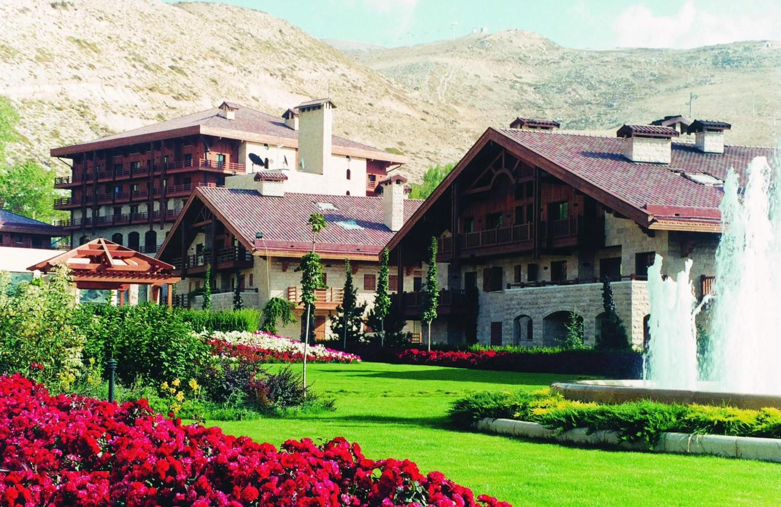 Property building in InterContinental Mzaar Lebanon Mountain Resort & Spa by IHG