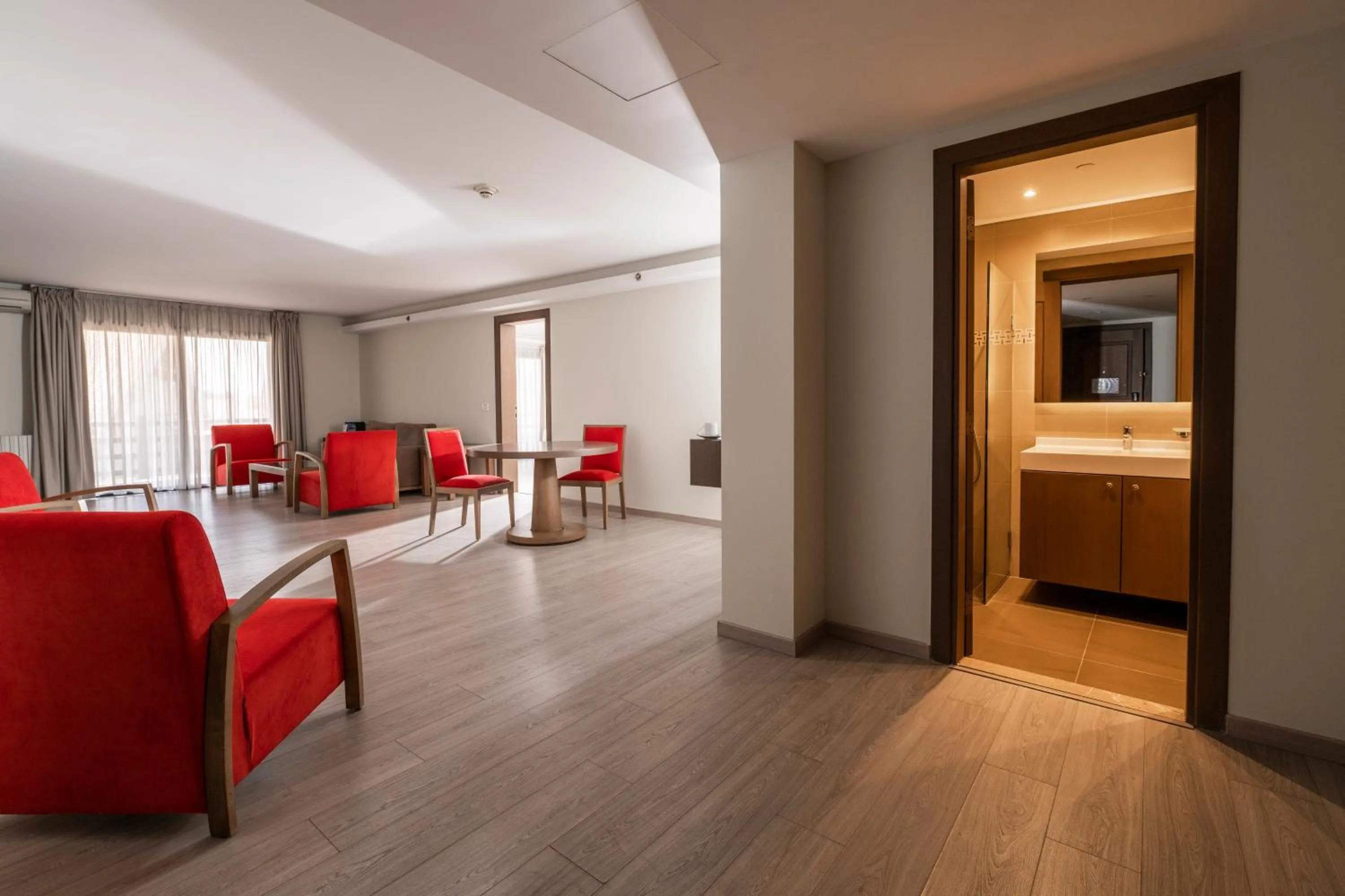 Living room in InterContinental Mzaar Lebanon Mountain Resort & Spa by IHG