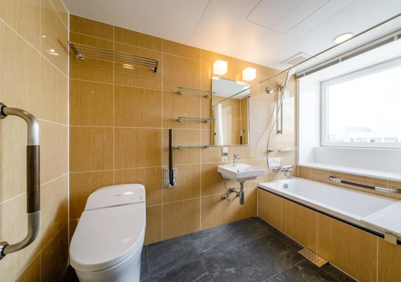 Bathroom in APA Hotel Hakata Ekimae 3Chome