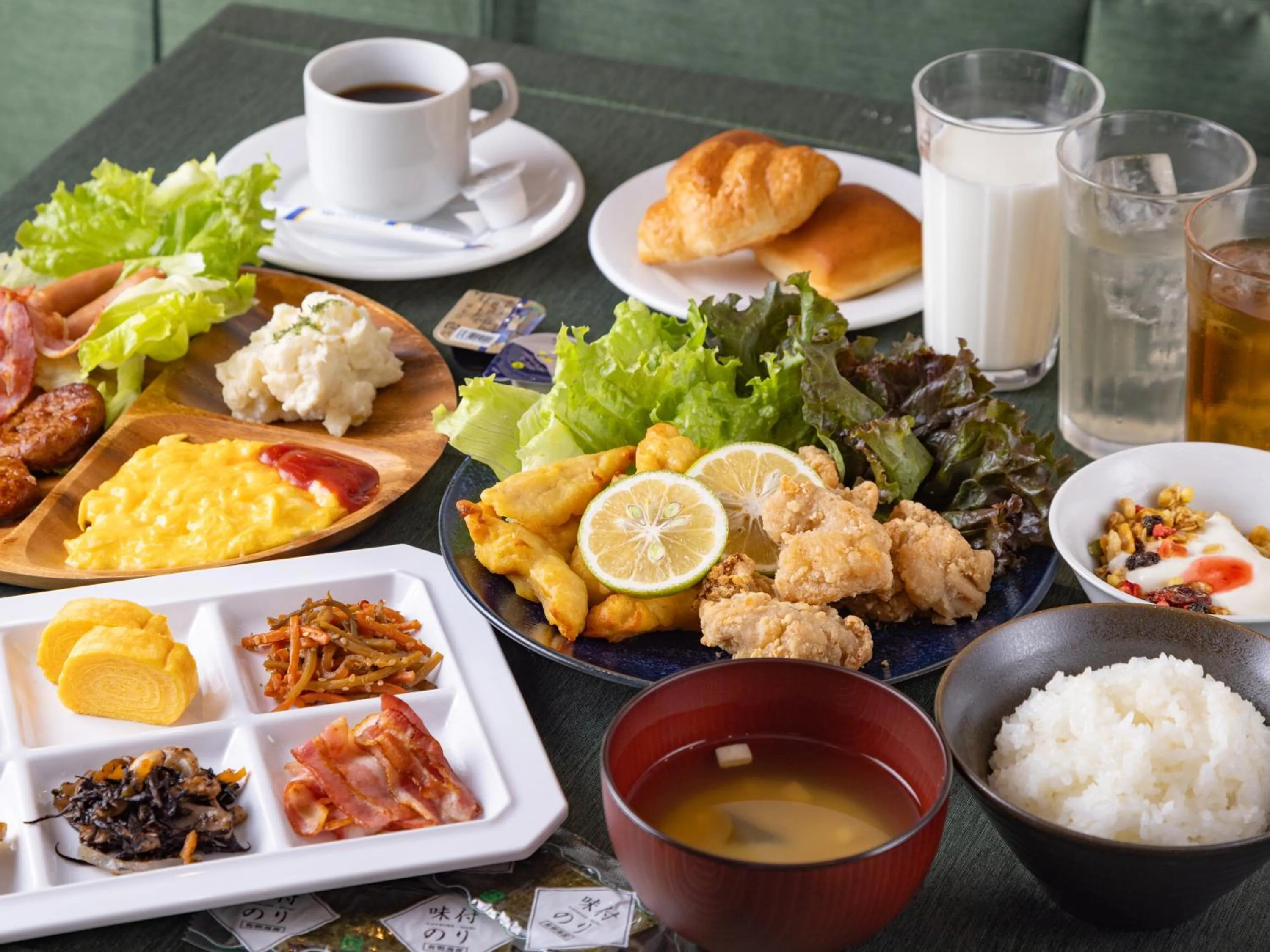 Breakfast in APA Hotel Hakata Ekimae 3Chome