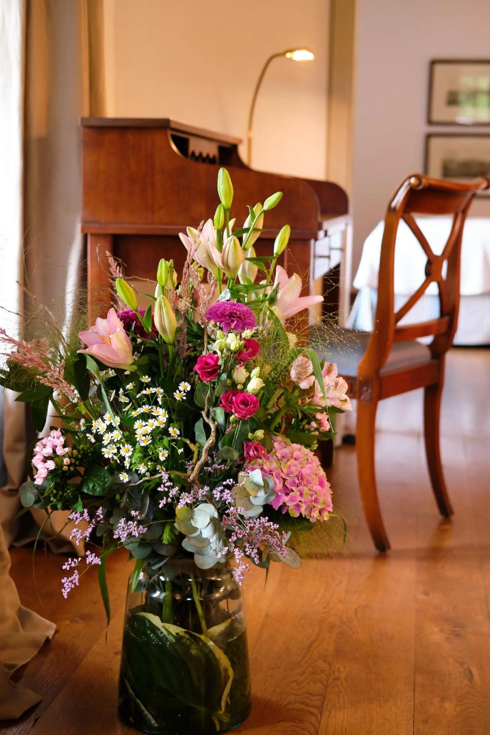 Seating area in Relais & Châteaux Gutshaus Stolpe