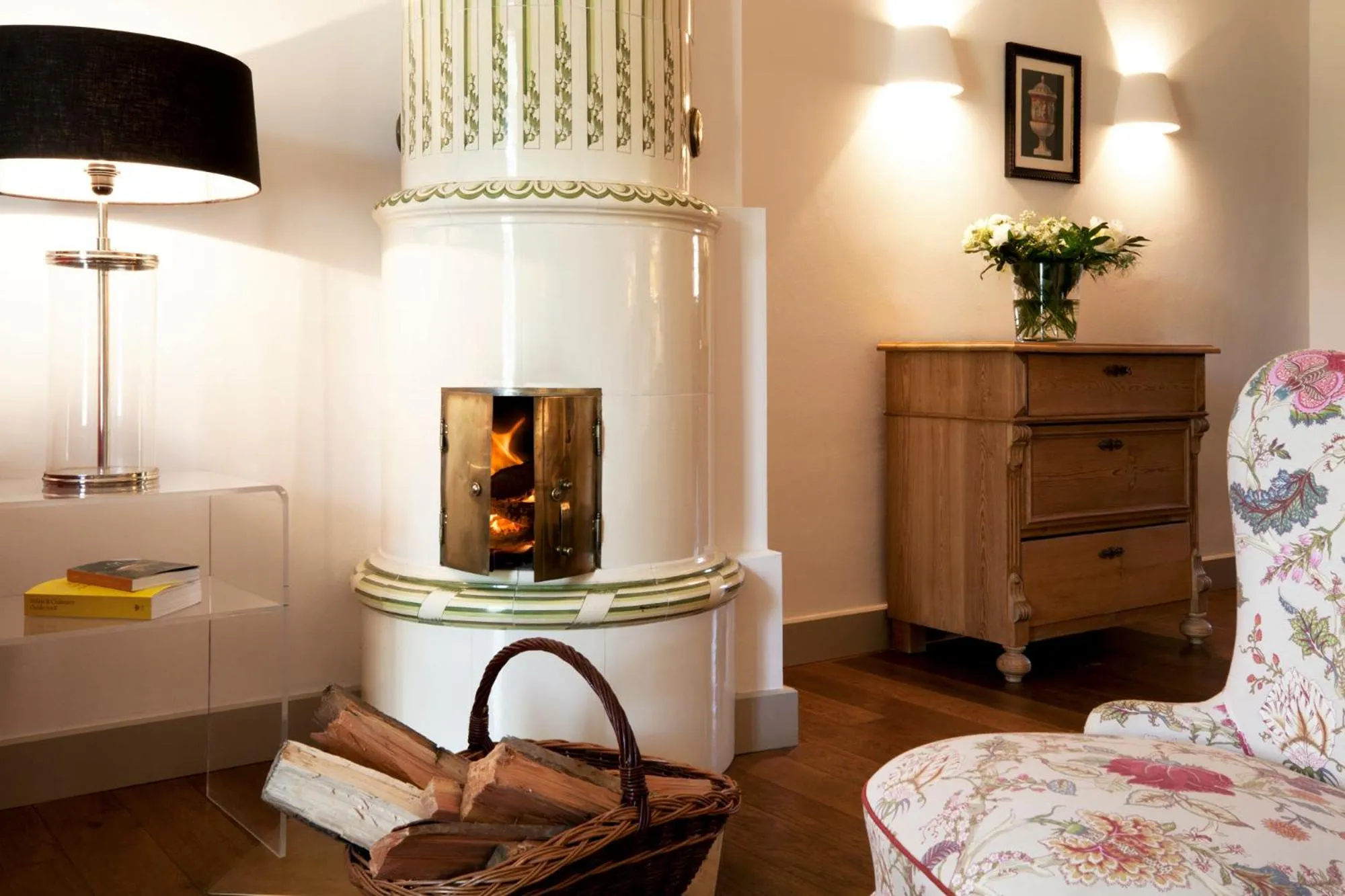 Living room in Relais & Châteaux Gutshaus Stolpe