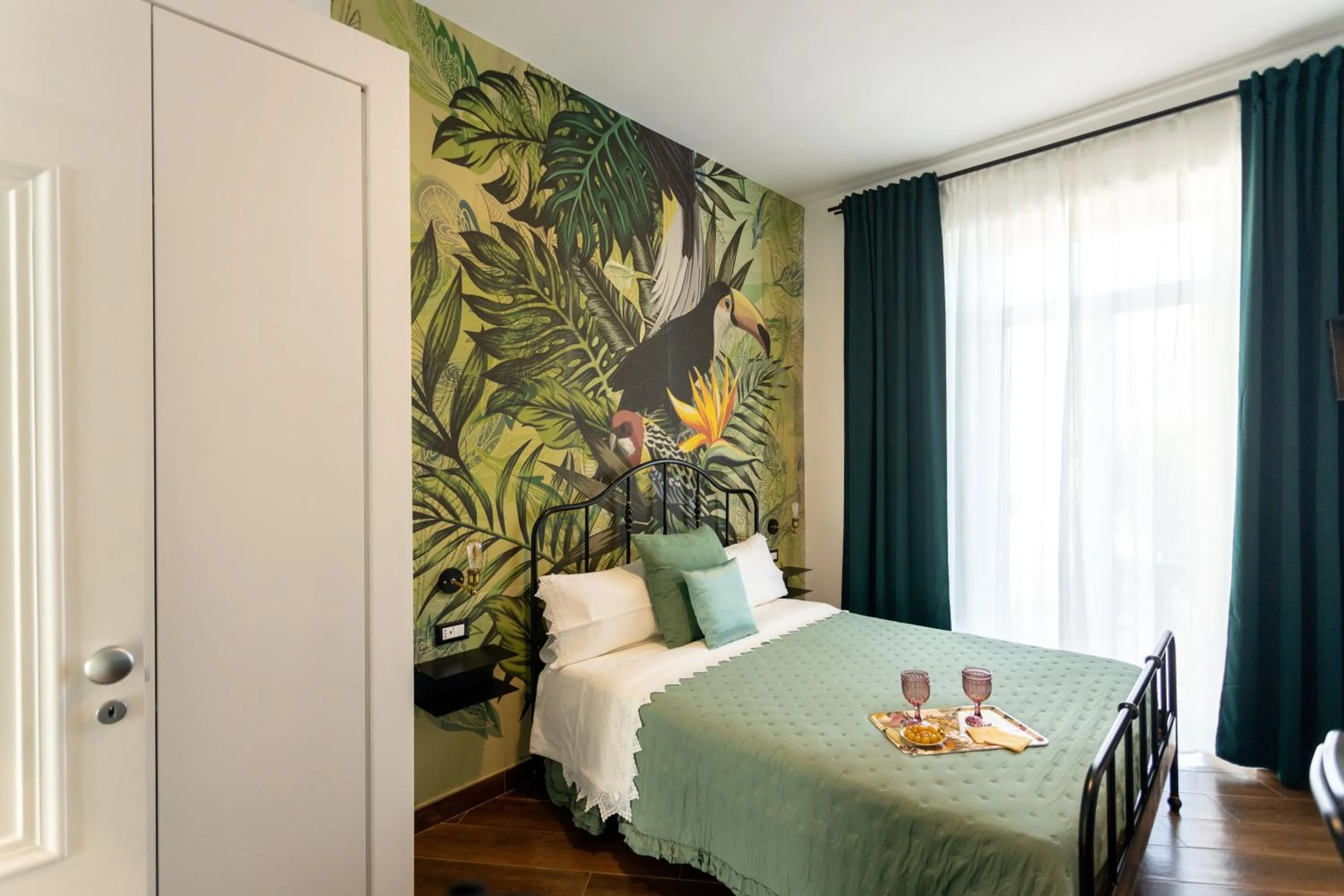 Bed in Il Sestante vista mare