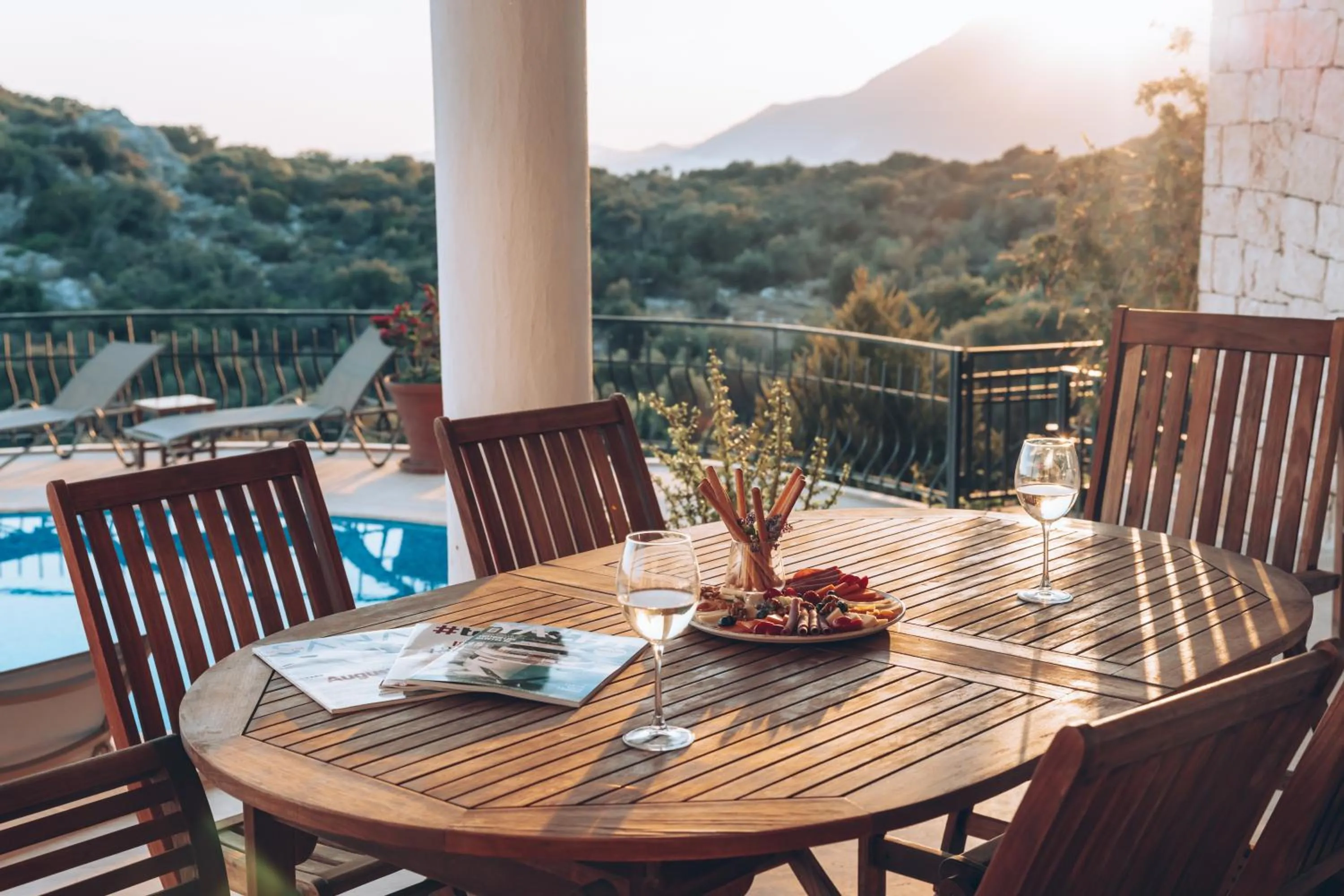 Pool view in Hill House Adult Only