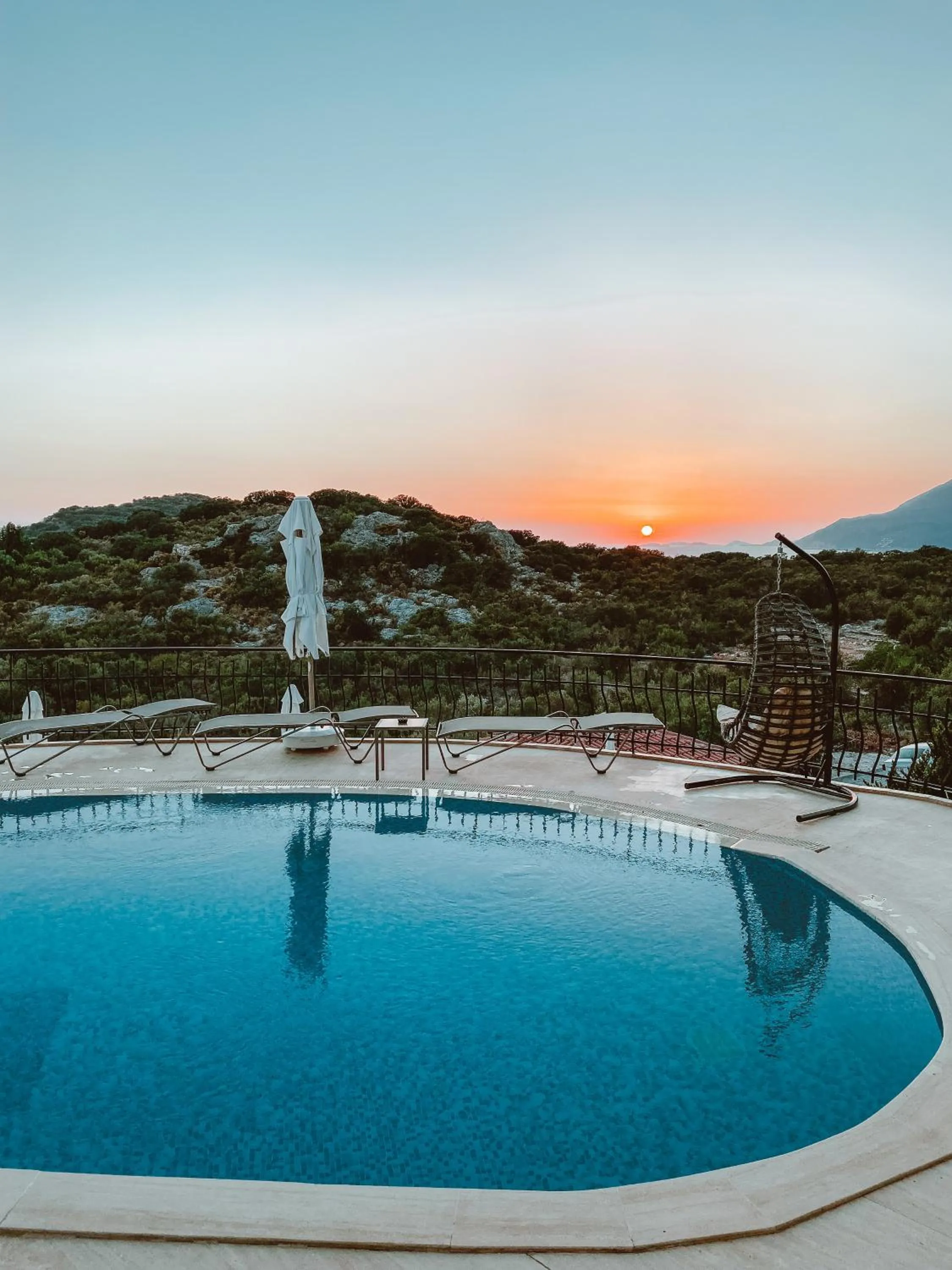 Pool view in Hill House Adult Only