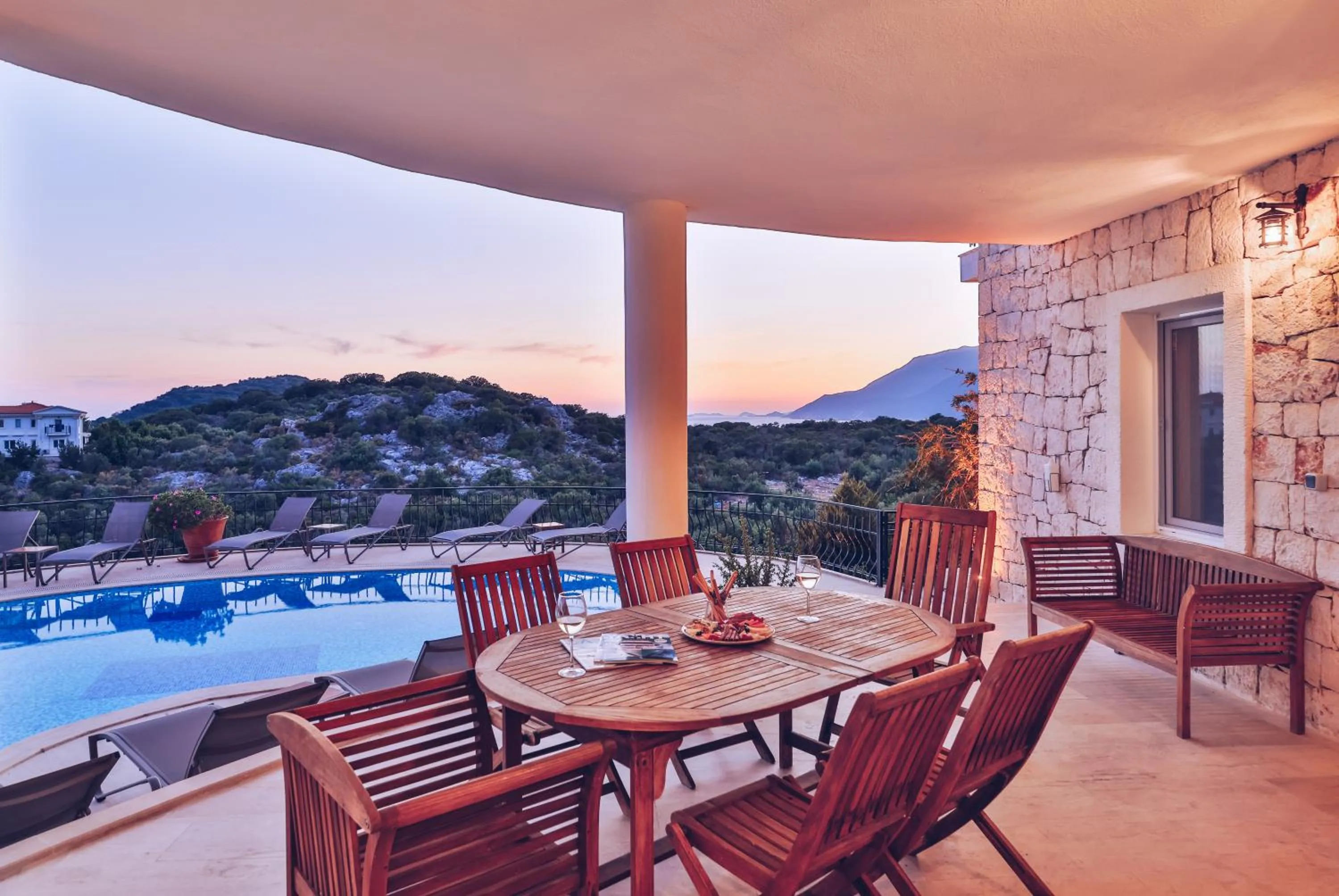 Swimming pool in Hill House Adult Only