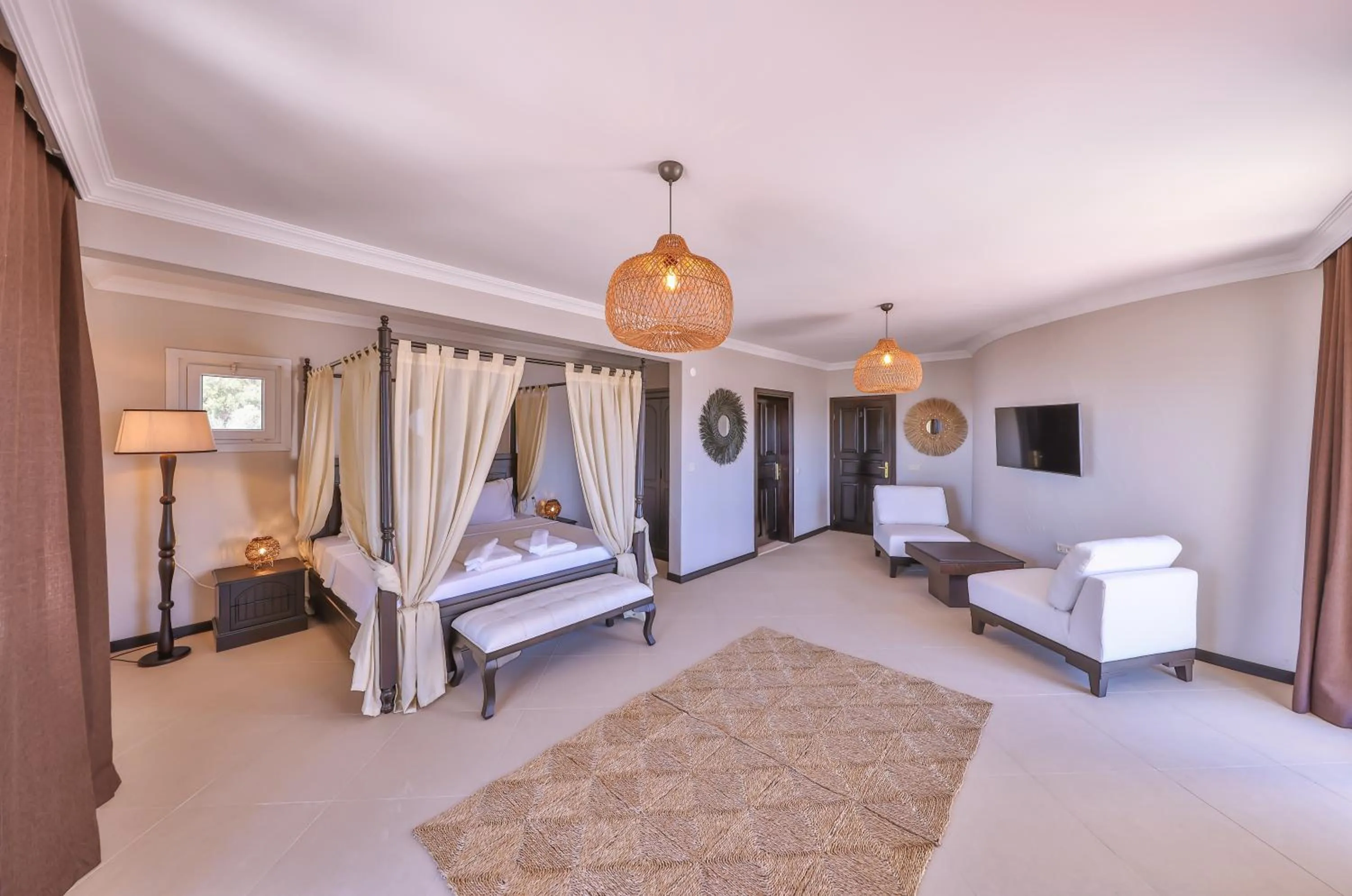 Bedroom, Bed in Hill House Adult Only