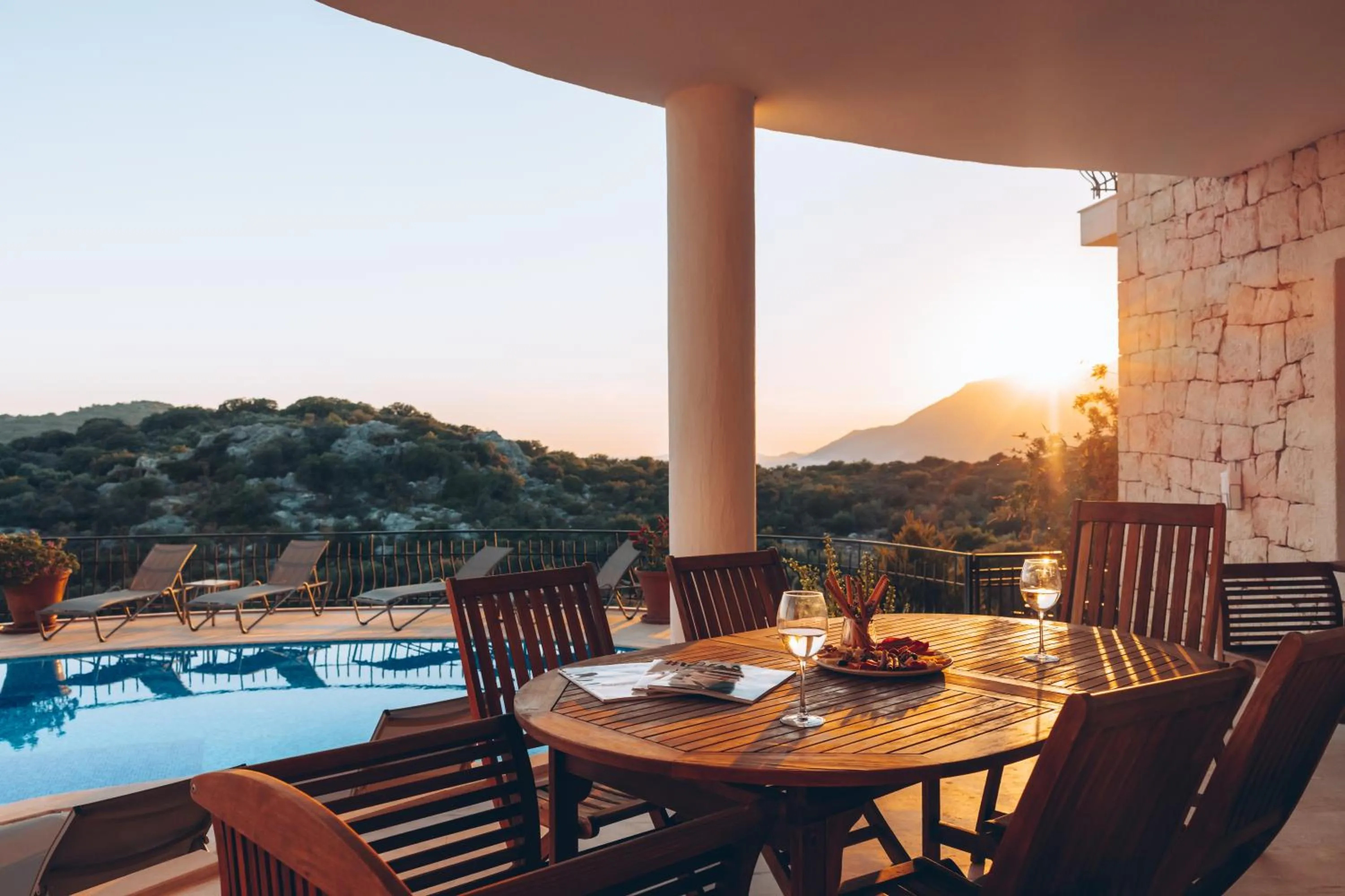 Swimming pool in Hill House Adult Only