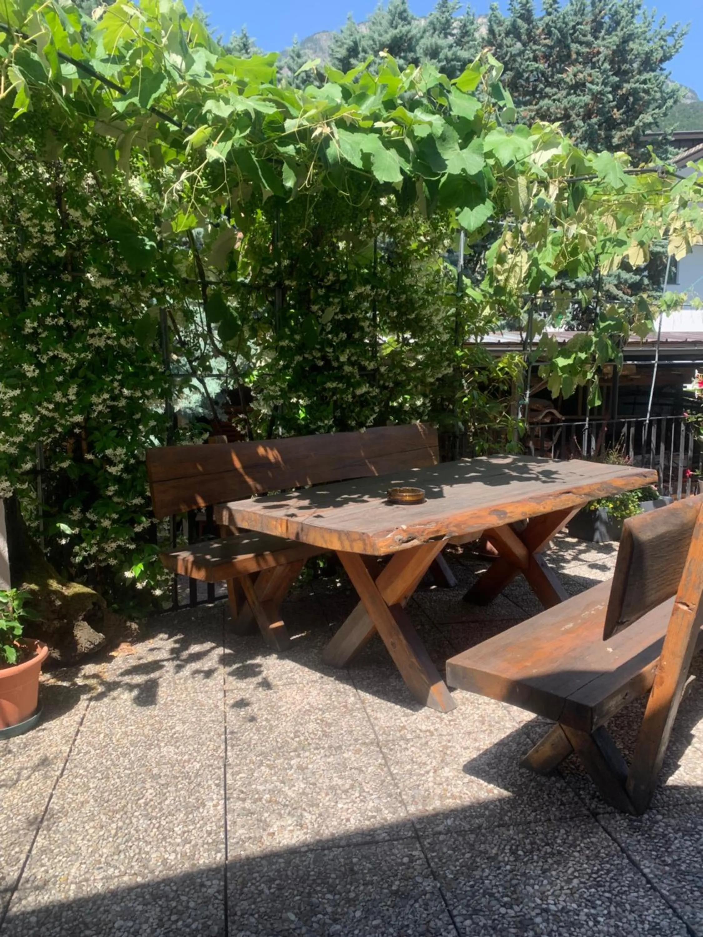 Seating area in Garni Guflhof