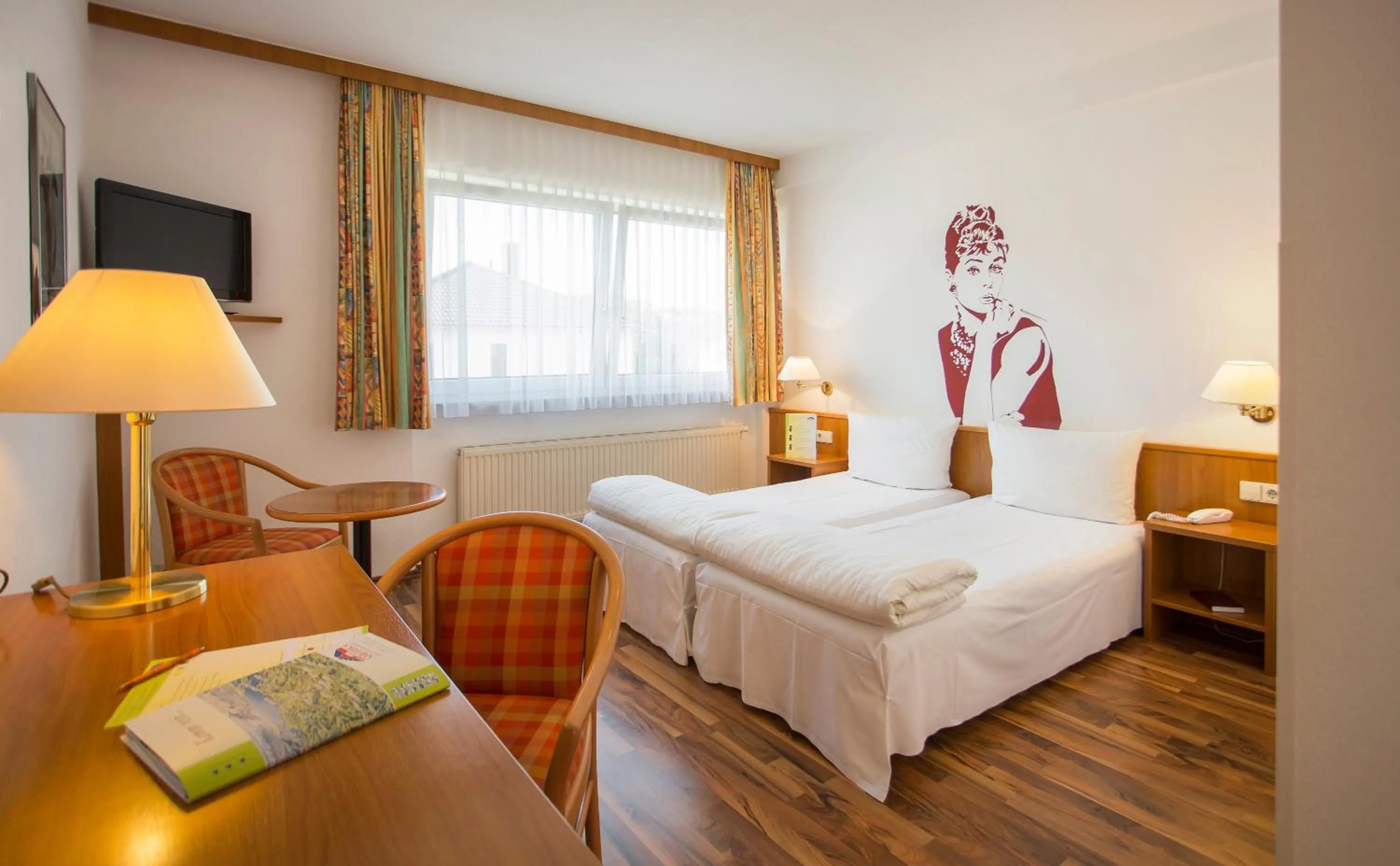 Photo of the whole room, Bed in Hotel Amerika