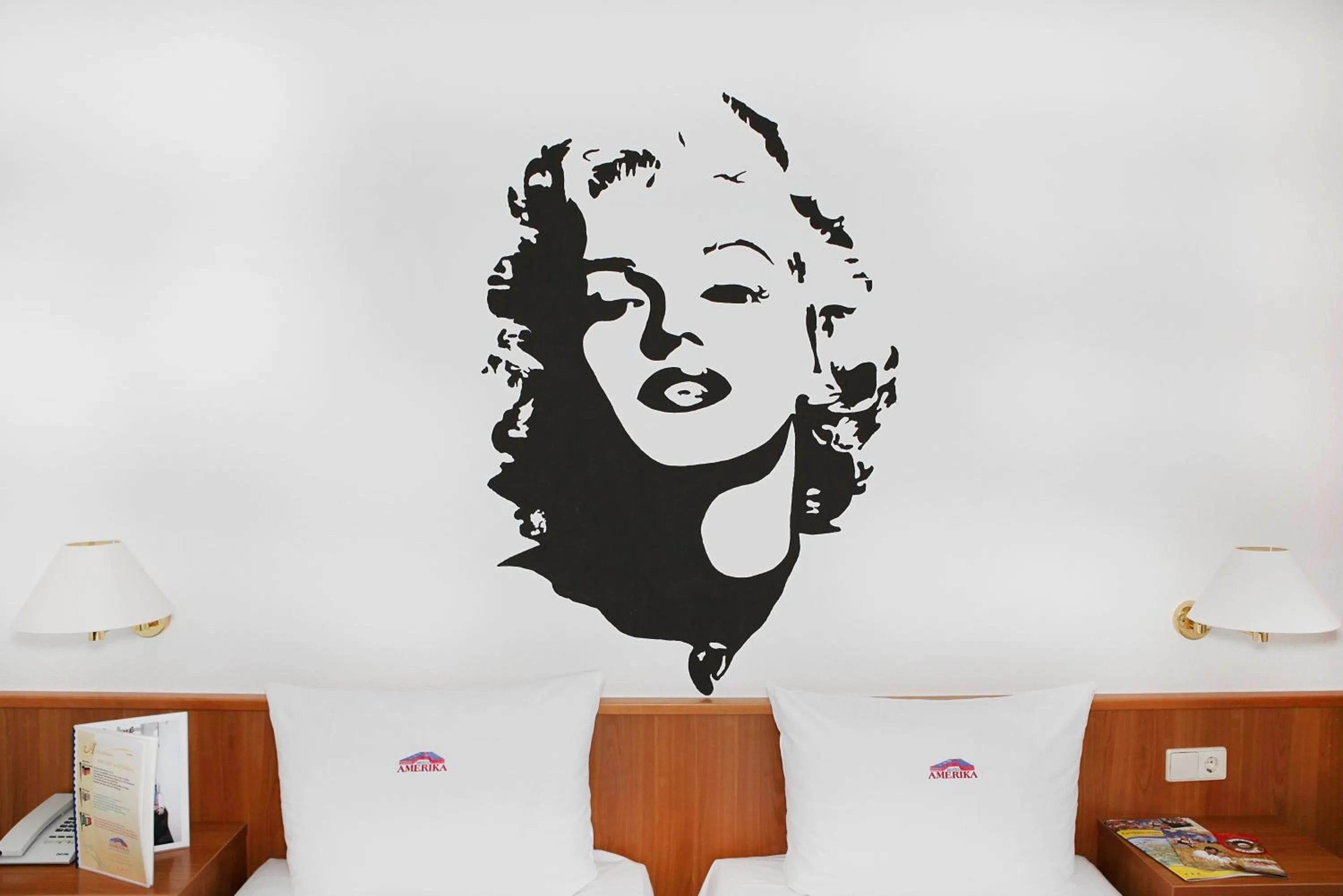 Photo of the whole room in Hotel Amerika