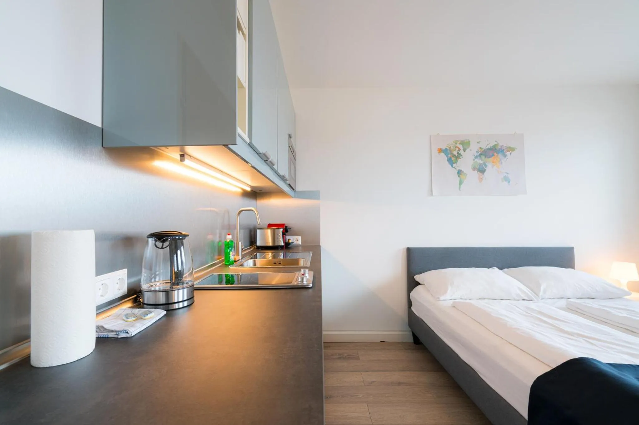 Bed in Vienna Residence, Rochusmarkt - Wien Mitte