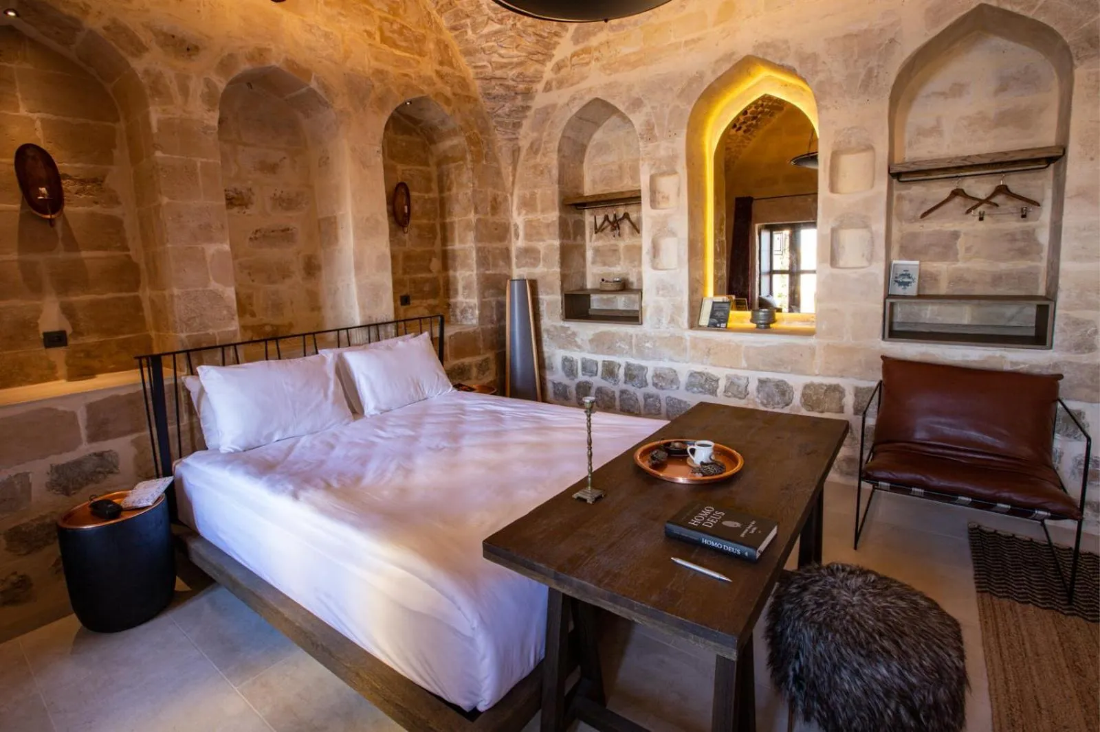 Bed in Mirsoum Hotel