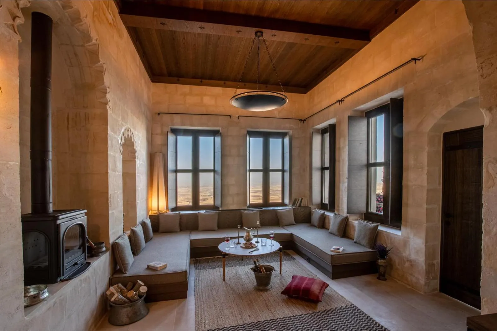 Seating area in Mirsoum Hotel