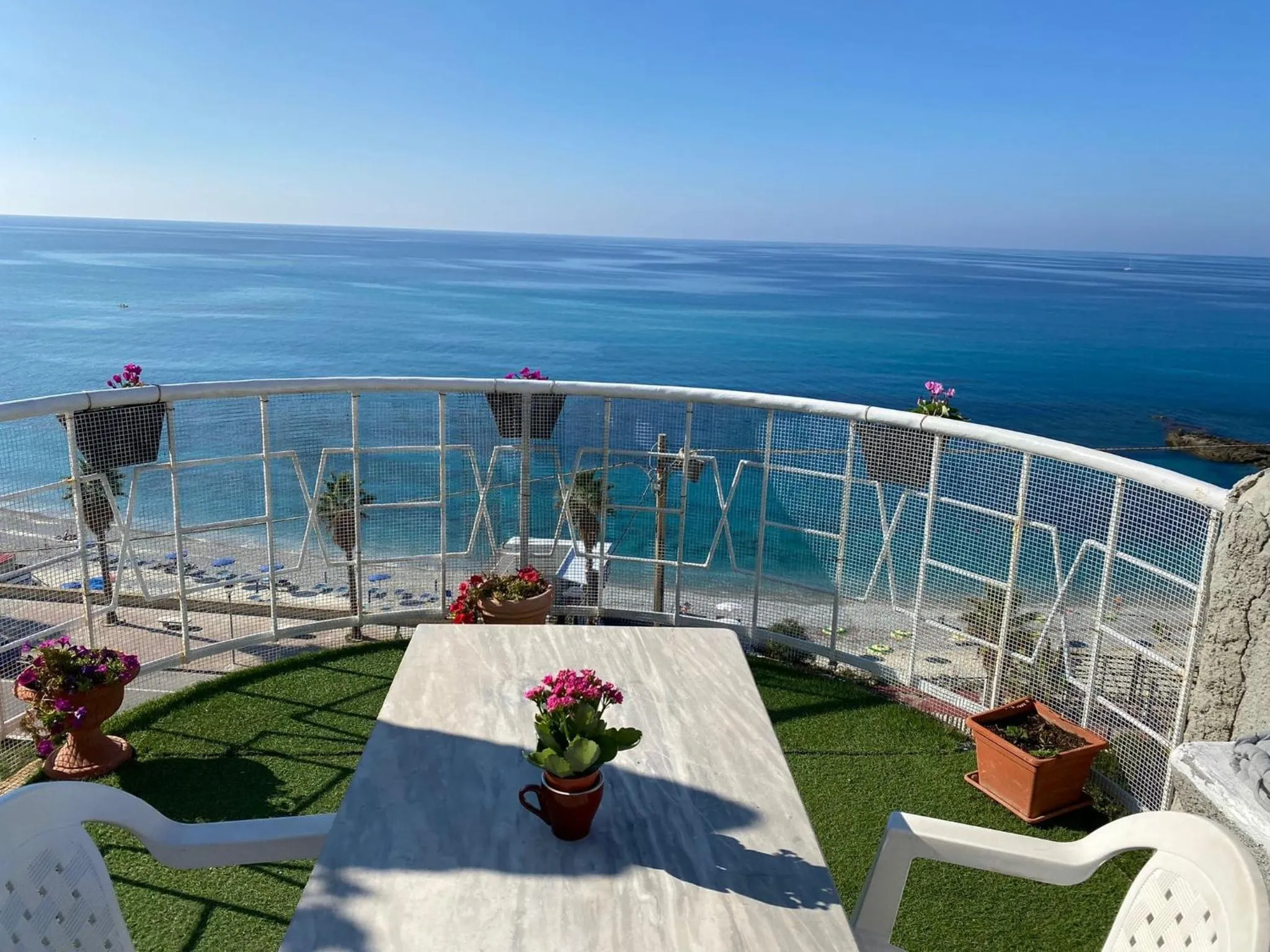 Balcony/Terrace in B&B Laudato Sii Tropea