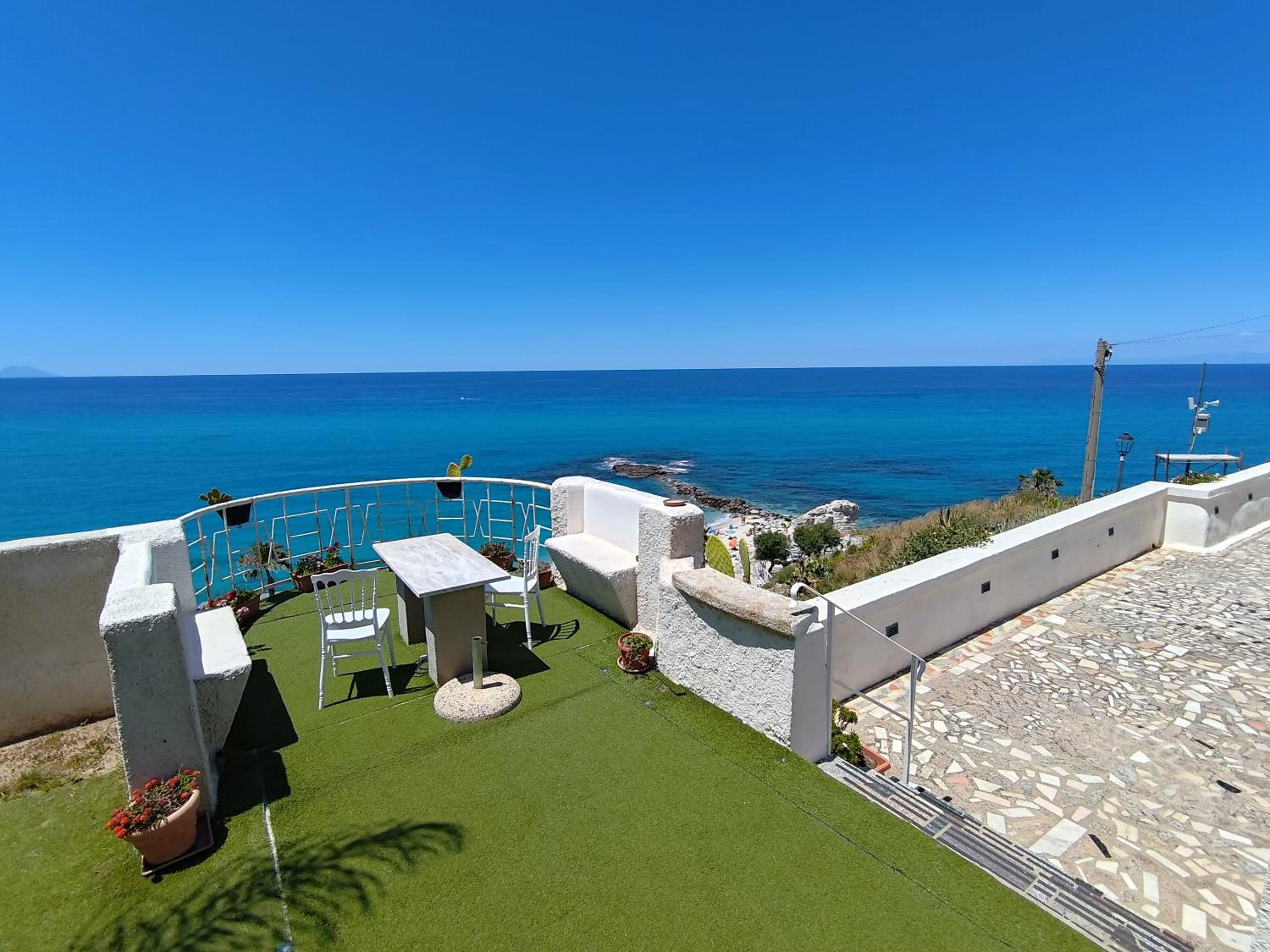 Balcony/Terrace in B&B Laudato Sii Tropea