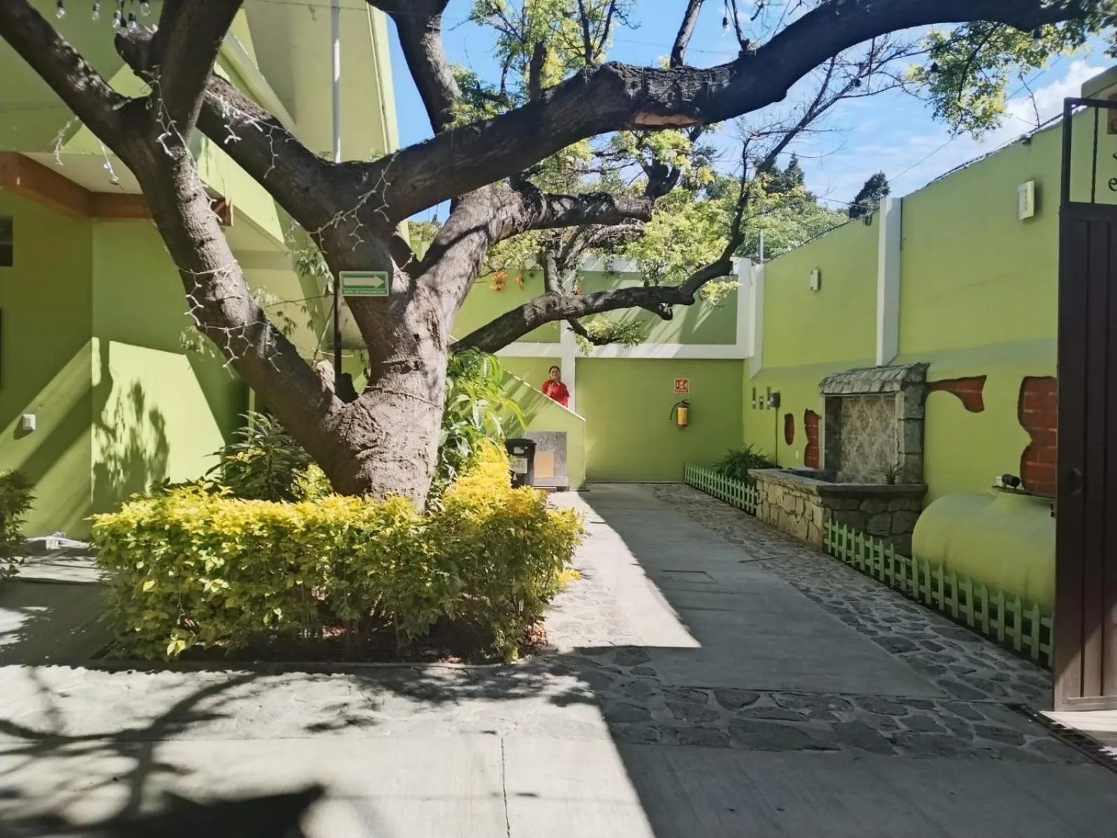 Facade/entrance in Los Ciruelos Oaxaca