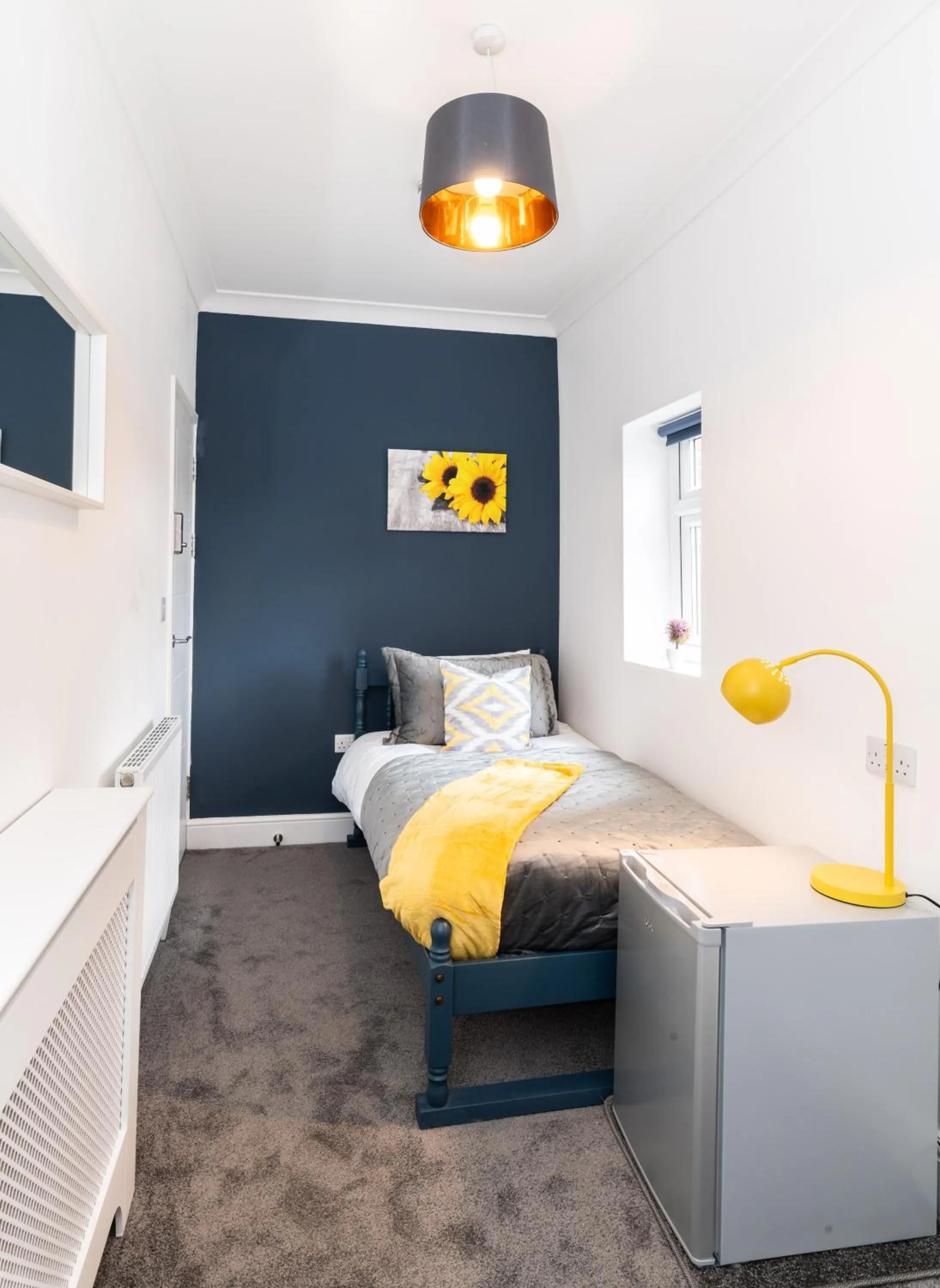 Bedroom, Bed in BrickSage Rooms, King's Lynn South Gate