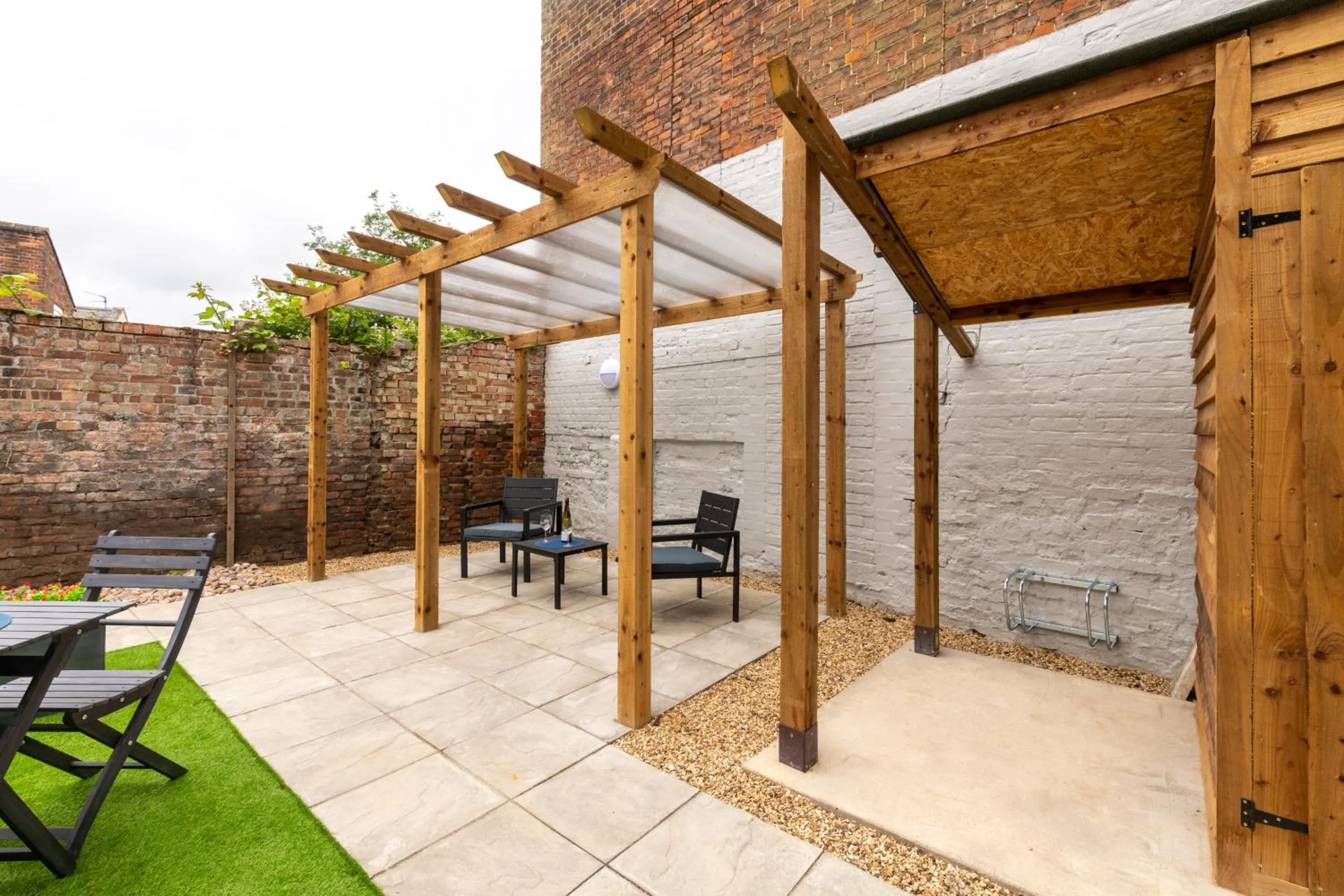 Garden in BrickSage Rooms, King's Lynn South Gate