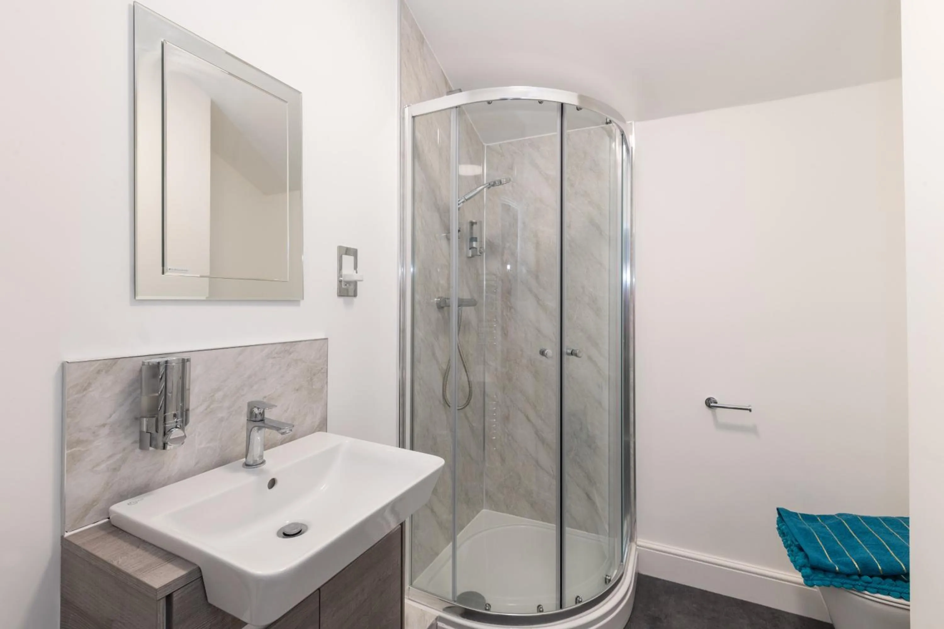 Bedroom in BrickSage Rooms, King's Lynn South Gate