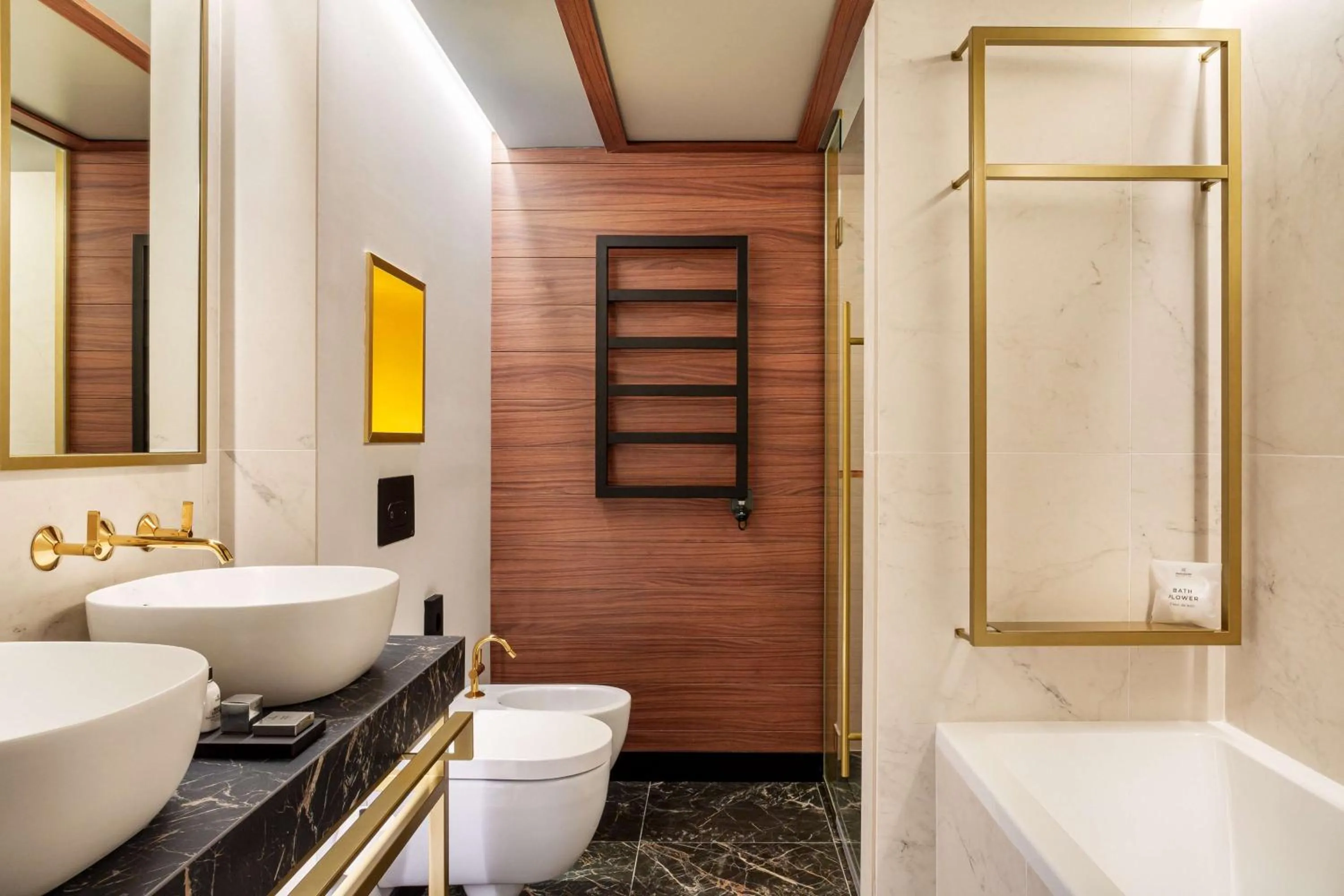 Bathroom in Radisson Collection Bilbao