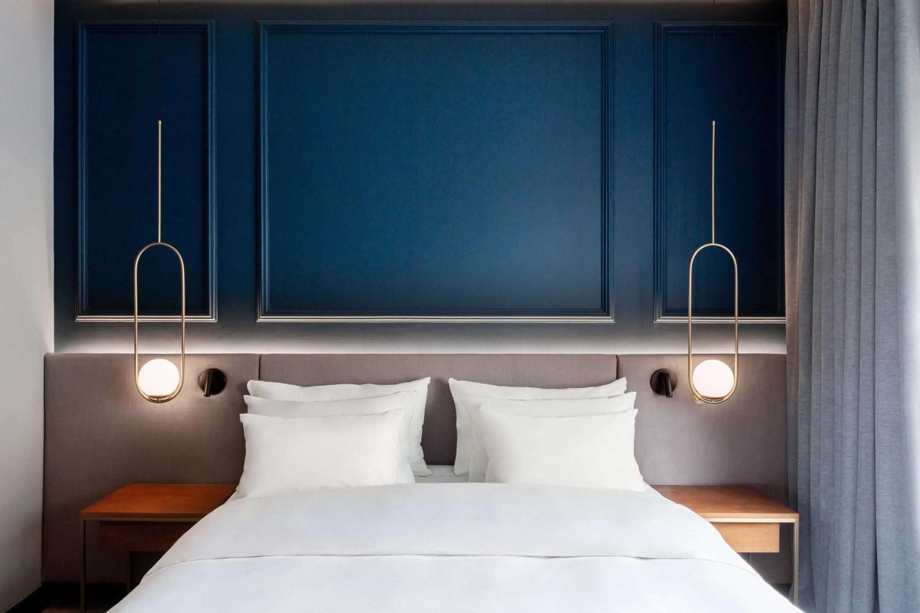Bedroom, Bed in Radisson Collection Bilbao