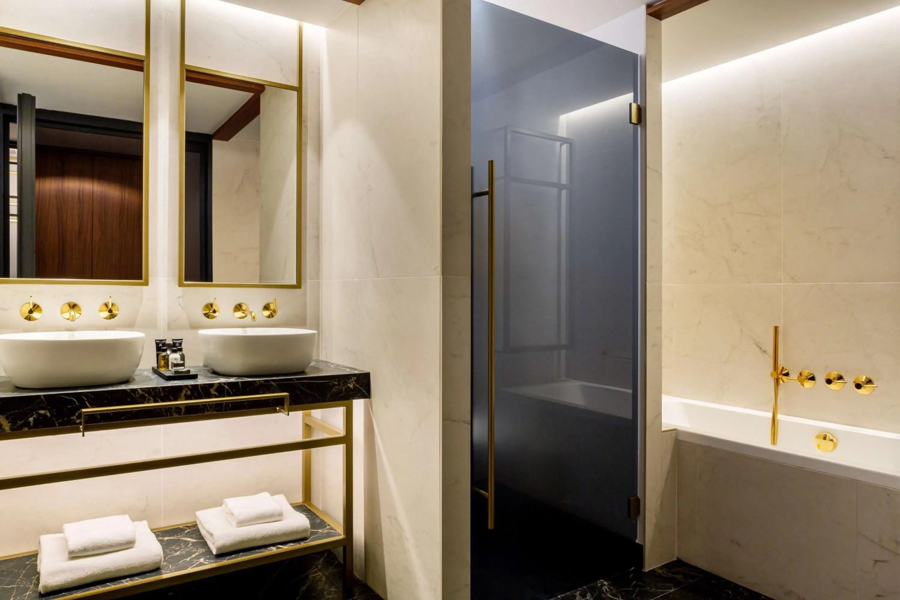 Bathroom in Radisson Collection Bilbao