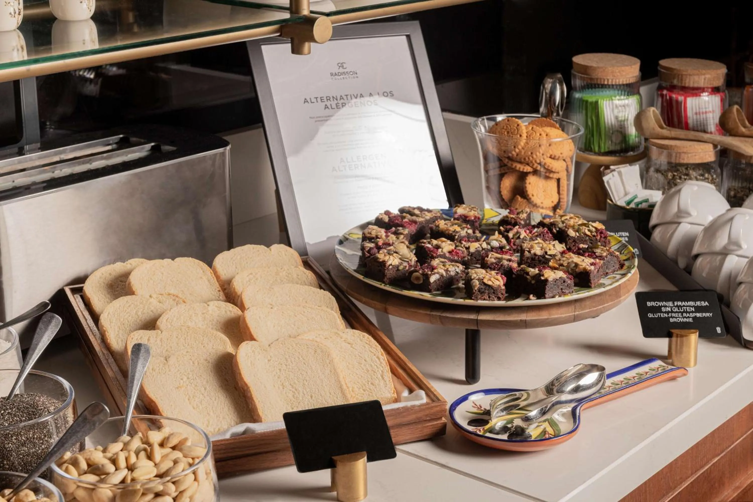 Breakfast in Radisson Collection Bilbao