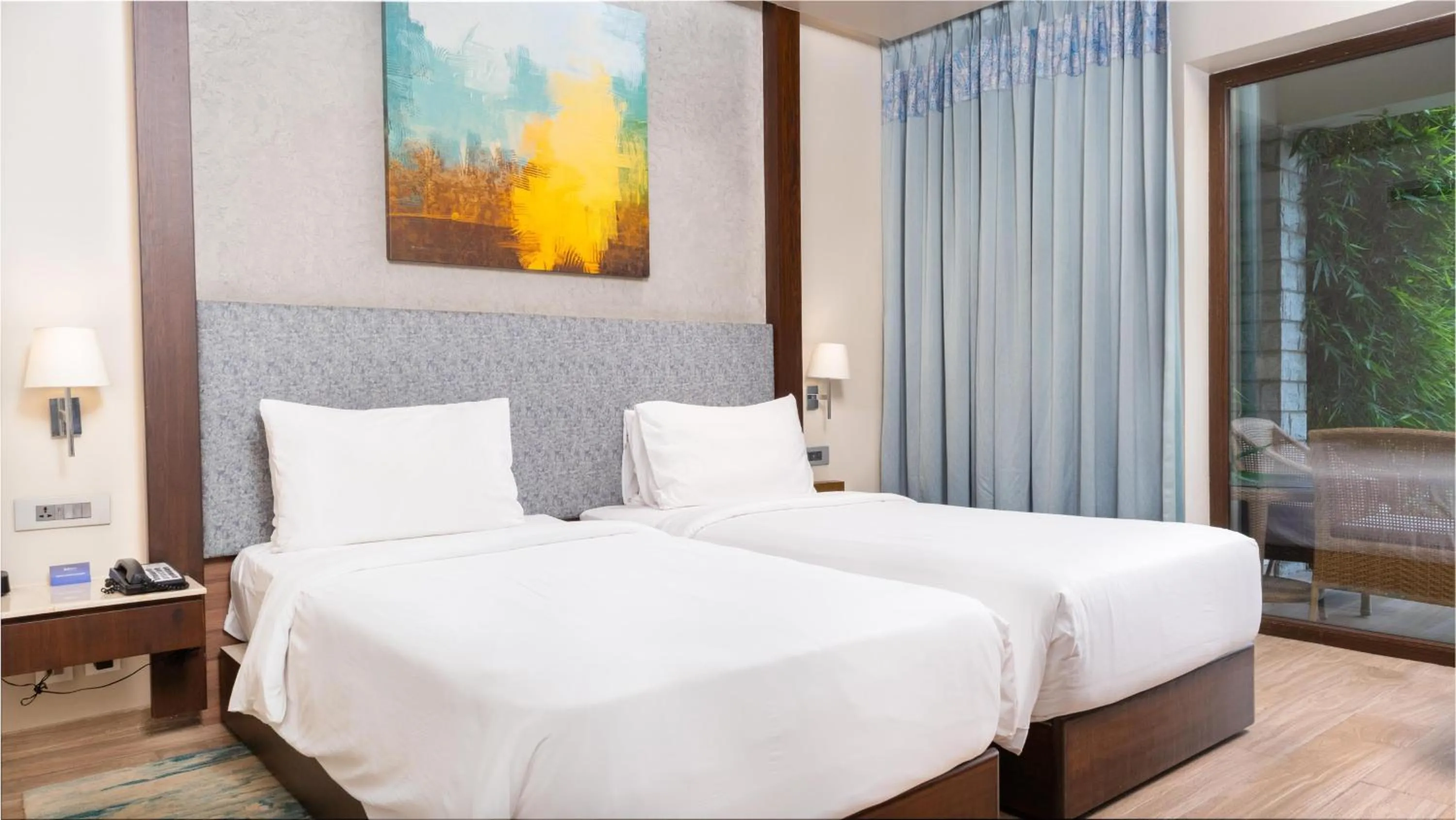 Bedroom, Bed in Radisson Blu Resort Visakhapatnam