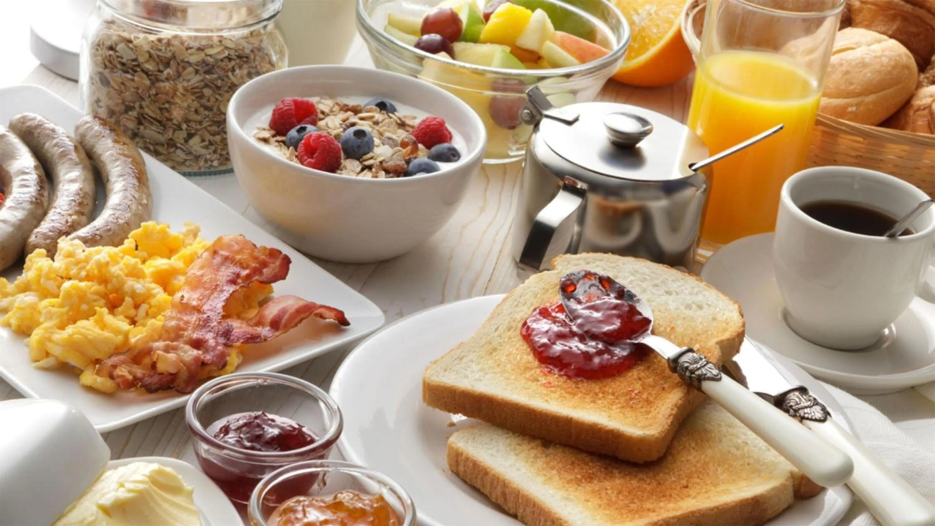 Breakfast in Radisson Blu Resort Visakhapatnam