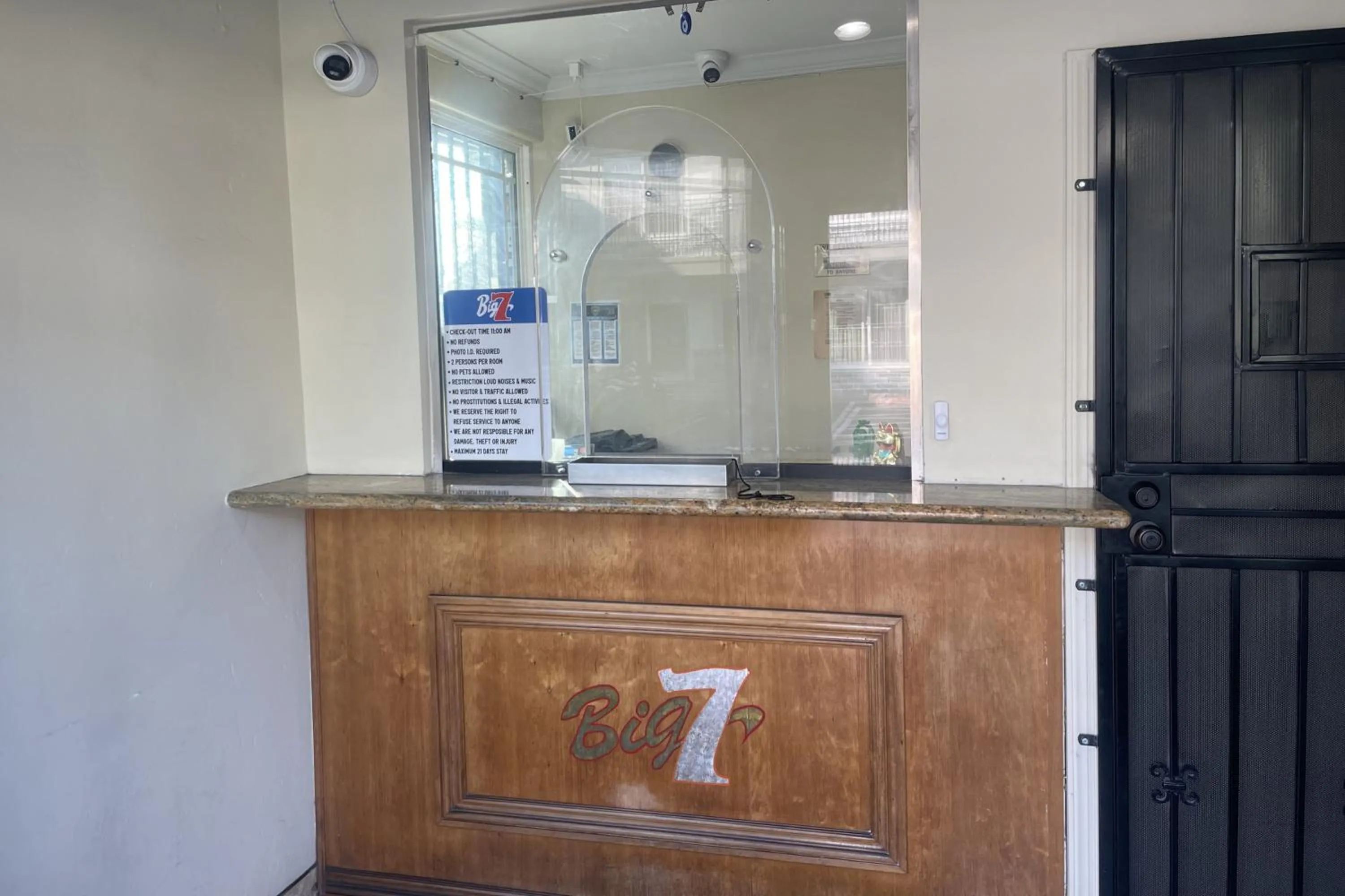 Lobby or reception in Big 7 Motel Chula Vista I-5