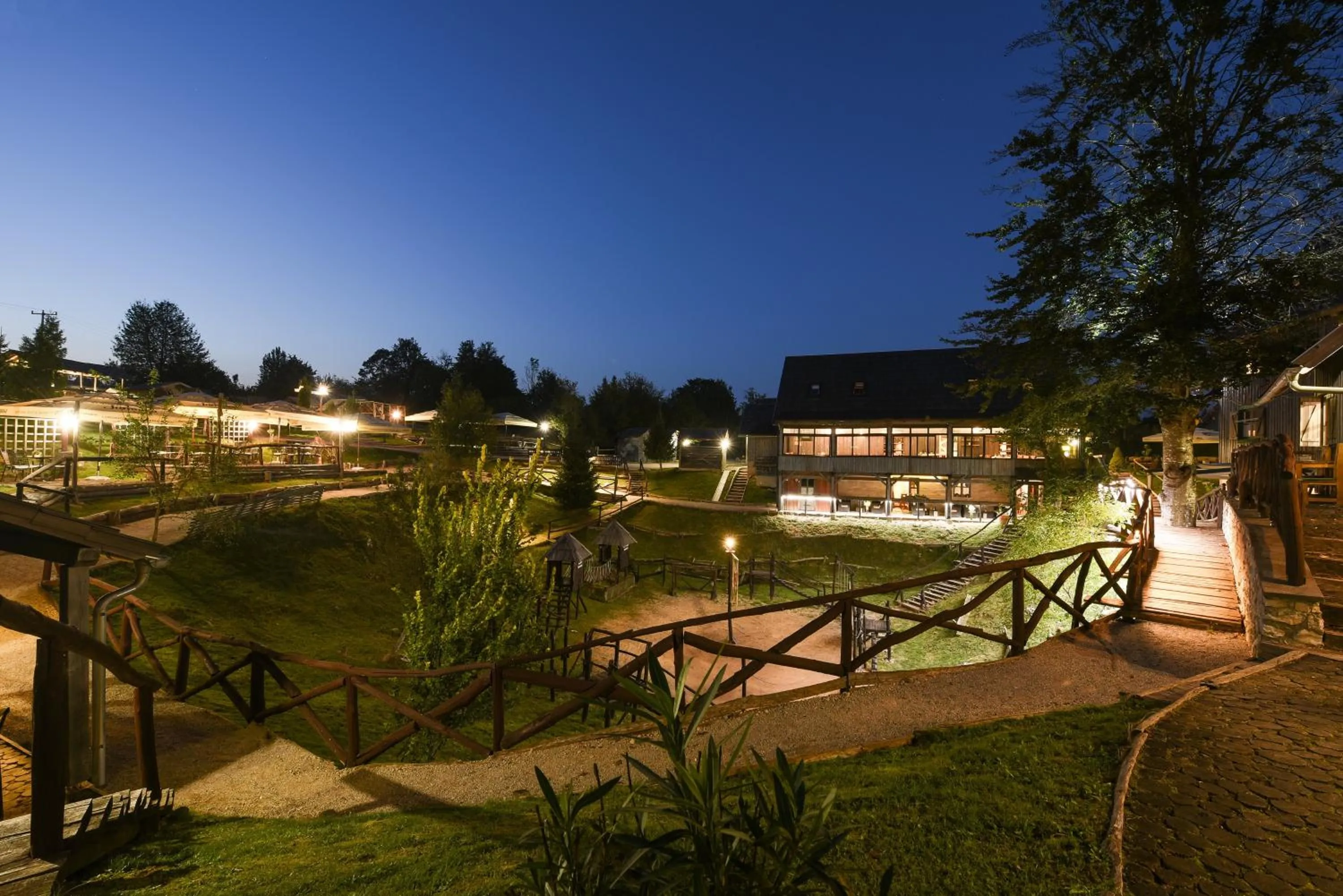 Property building in Lakeside Hotel Plitvice