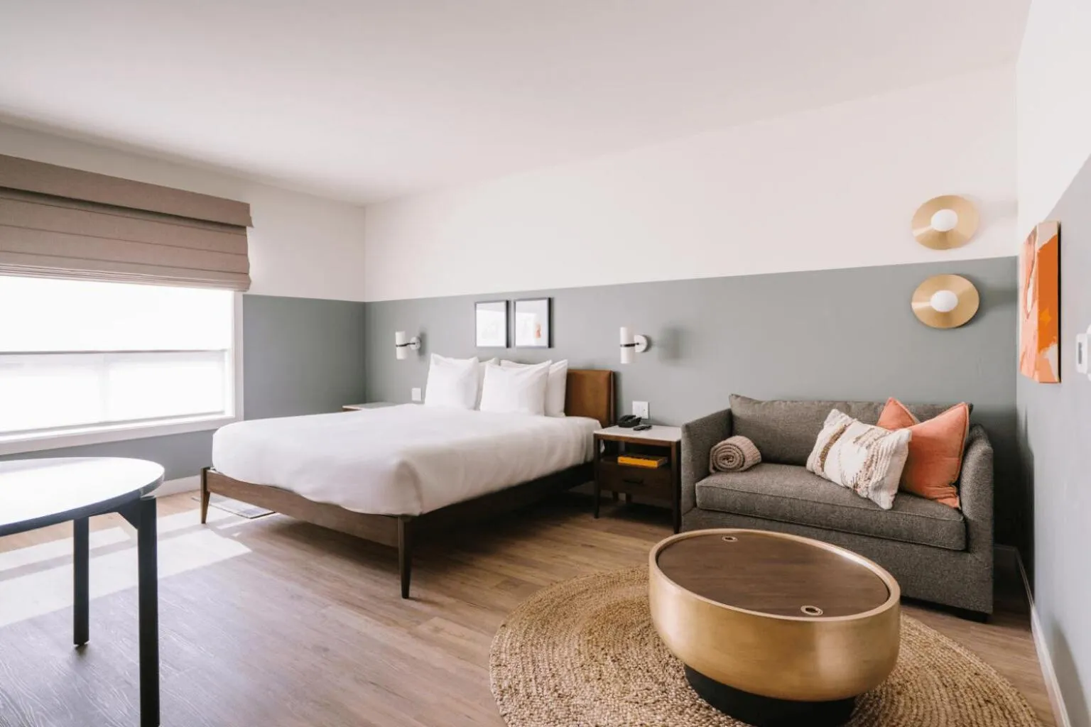 Bed in Gravity Haus Moab