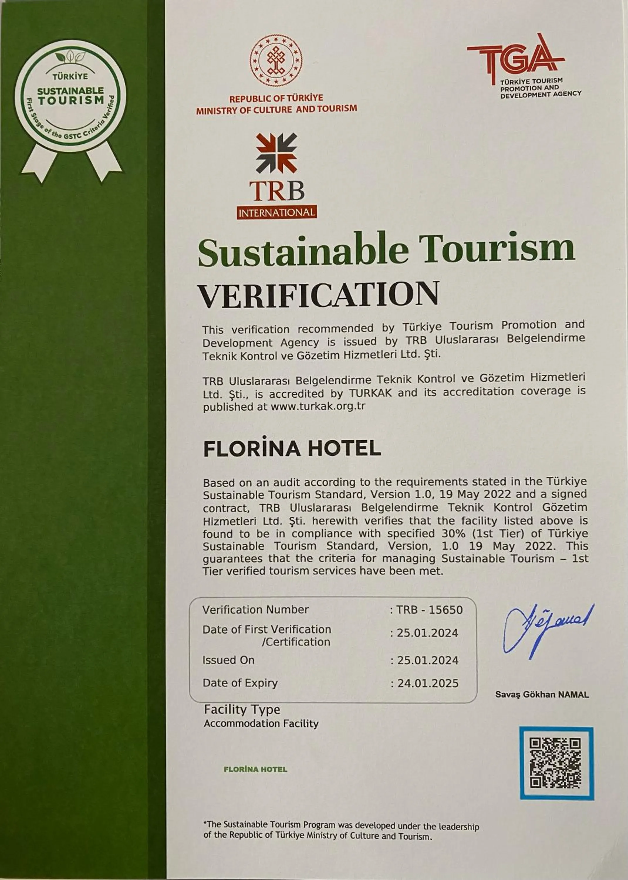 Property building in Florina Hotel